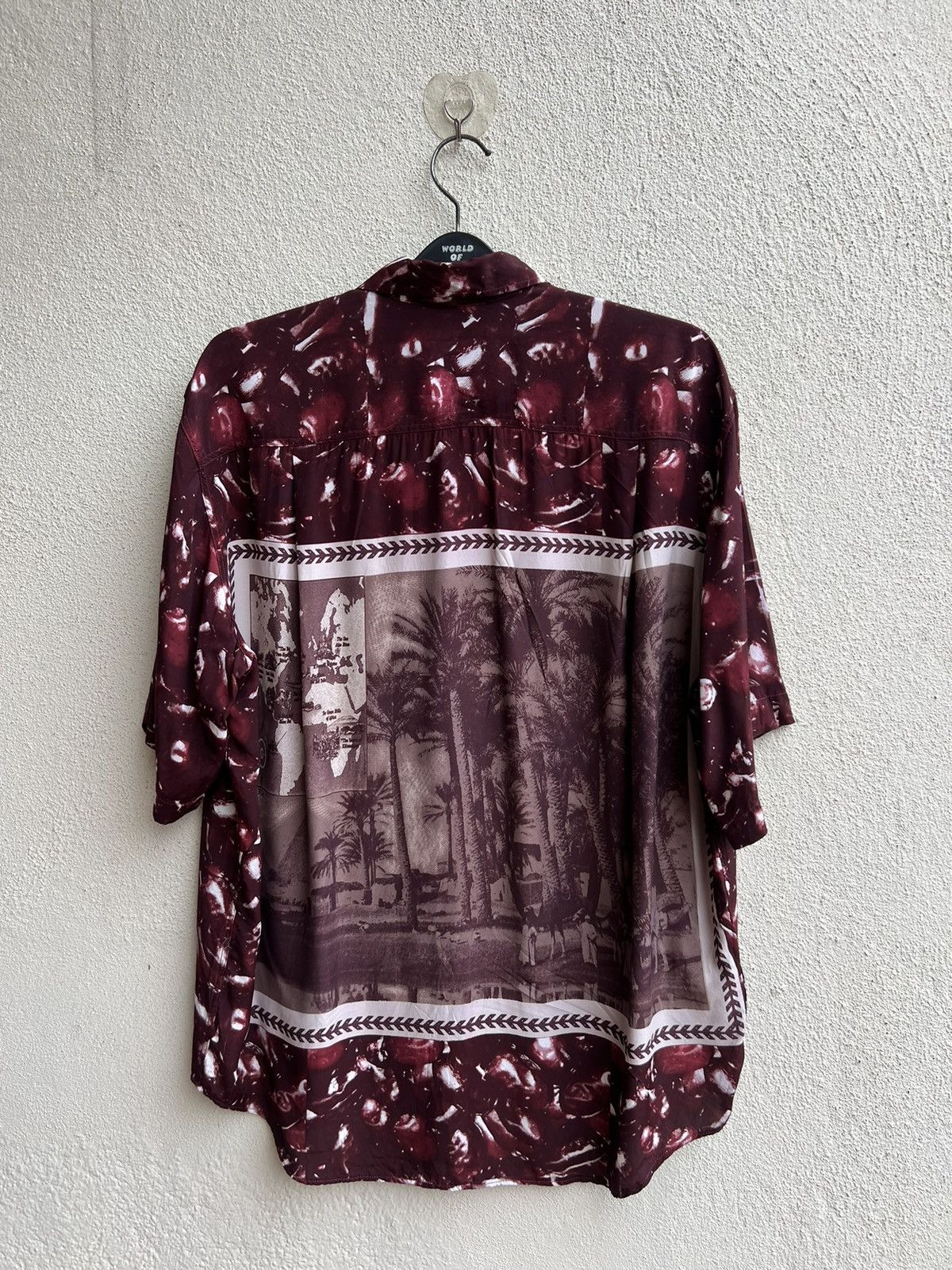 Cortigiani Cortigiani Made in Italy Egypt Rayon Oversized Art Shirt Size US XL / EU 56 / 4 - 20 Thumbnail