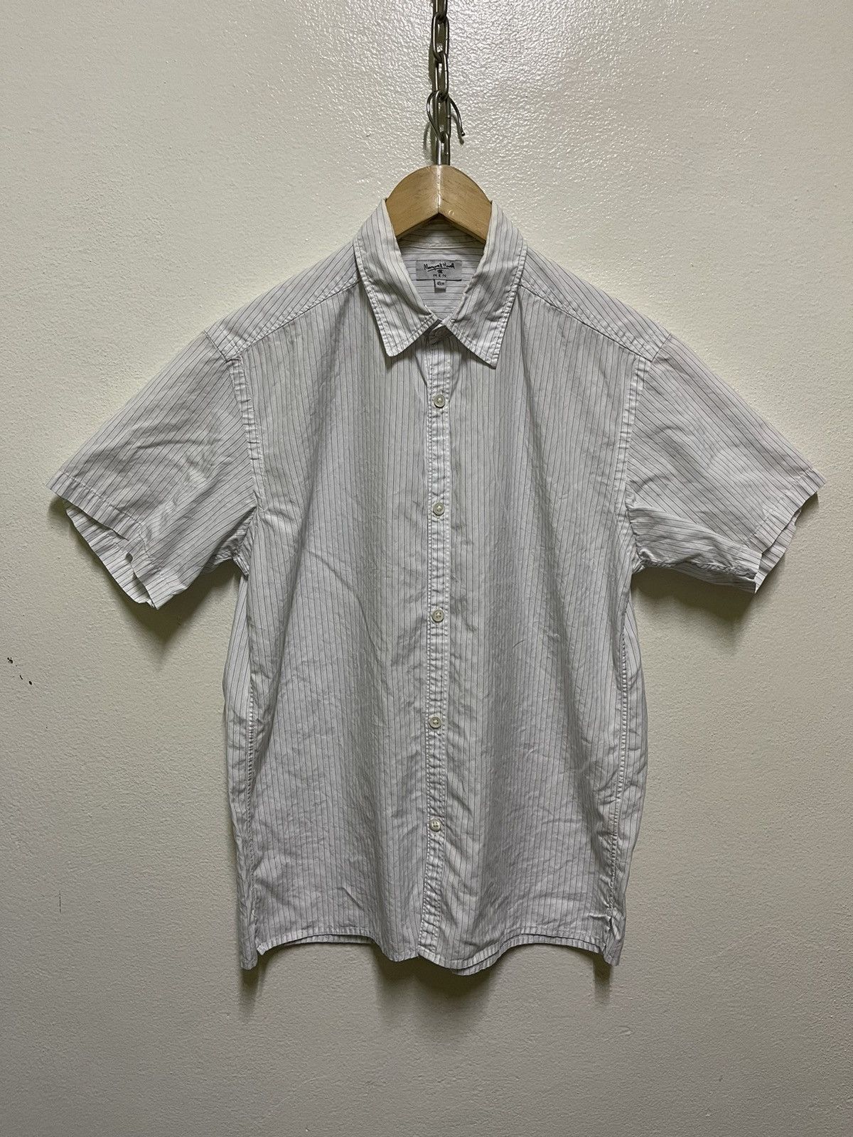 Margaret Howell Margaret Howell Men Shirt Striped Size US M / EU 48-50 / 2 - 2 Thumbnail