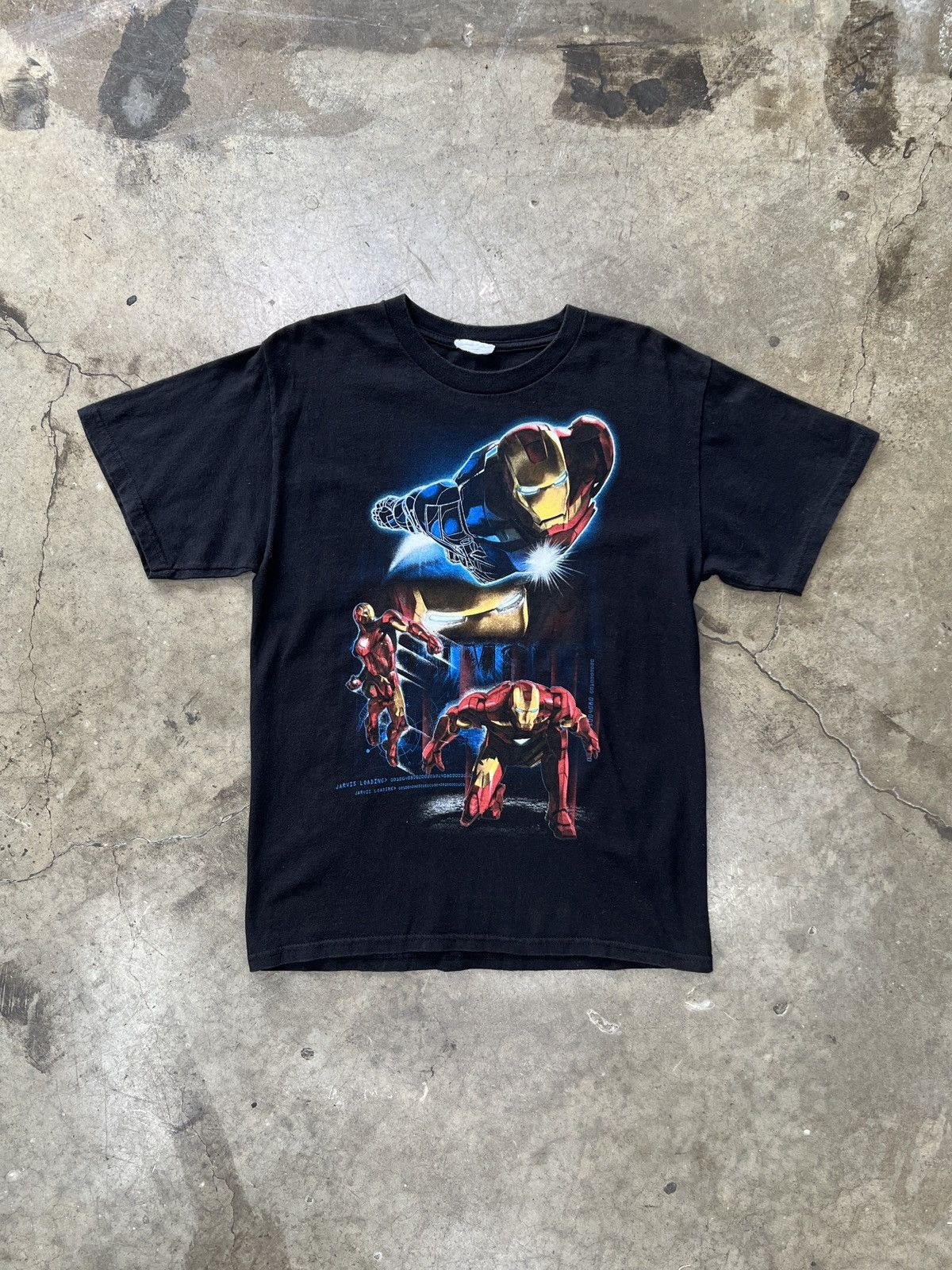 Marvel Comics Vintage Iron Man 2 Iron Man Jarvis Marvel Promo Tee Medium Size US M / EU 48-50 / 2 - 2 Thumbnail