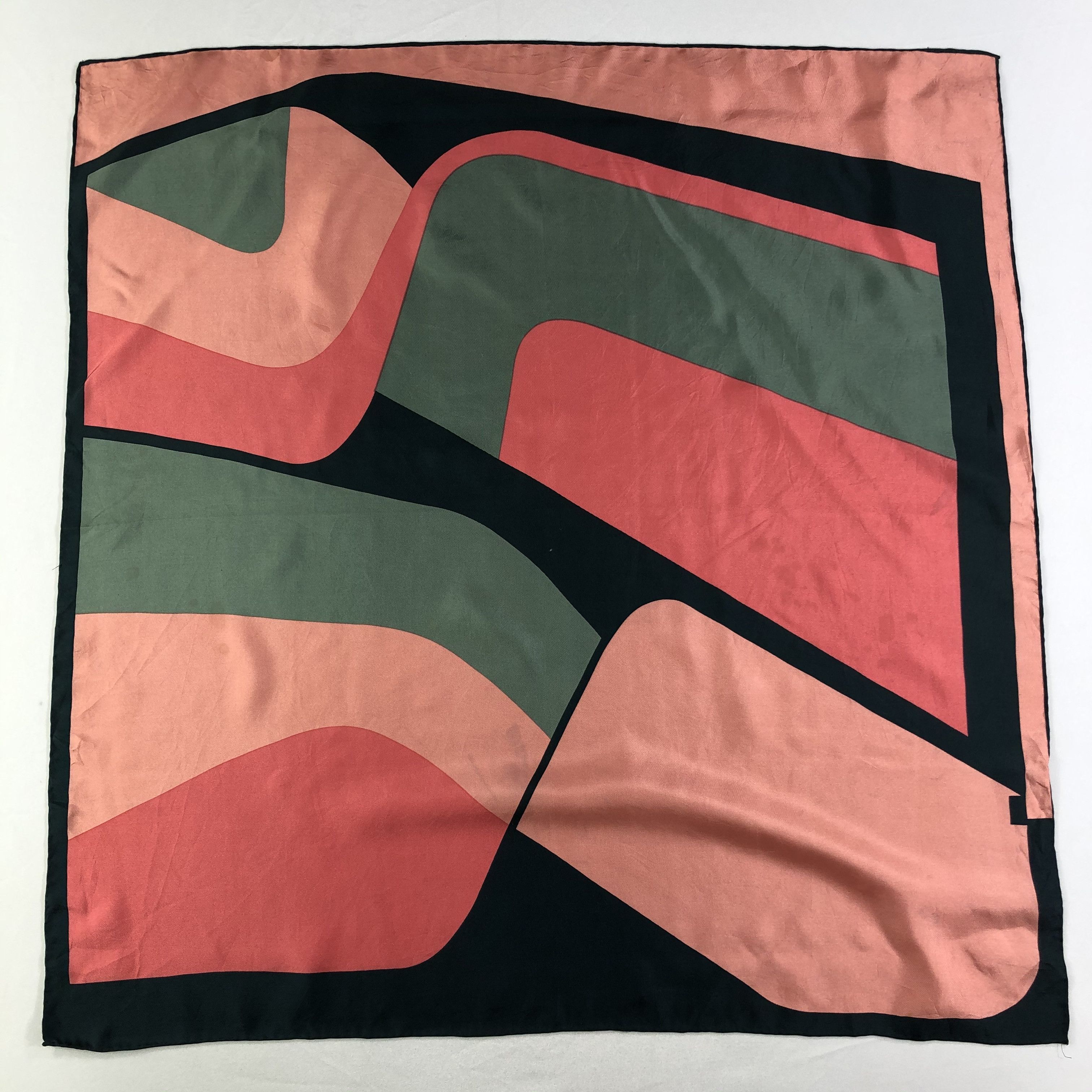 Vintage Vintage Silk Scarf Size ONE SIZE - 2 Thumbnail