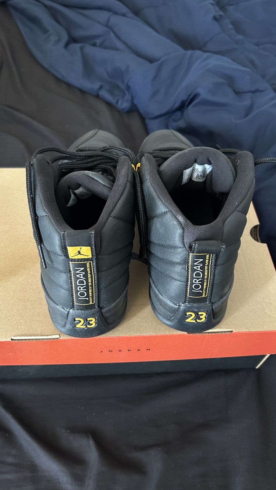 Jordan Brand Air Jordan 12 Retro 'Black Taxis' Size US 11 / EU 44 - 3 Thumbnail