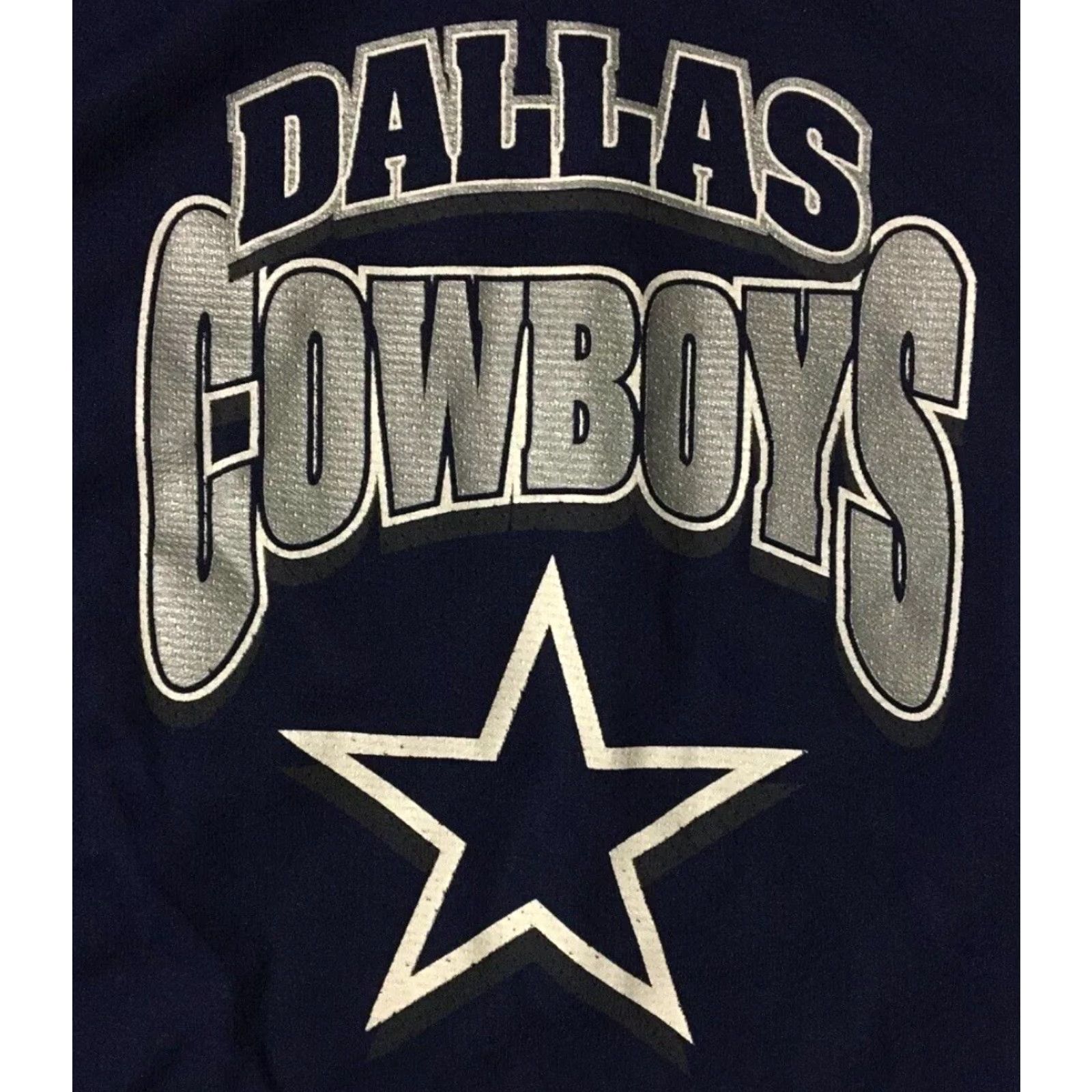 NFL VINTAGE 90s Dallas Cowboys Jersey Shirt S Blue Football NFL Grunge 80s Single Stitch T-Shirt Mens Size S Size US S / EU 44-46 / 1 - 2 Thumbnail