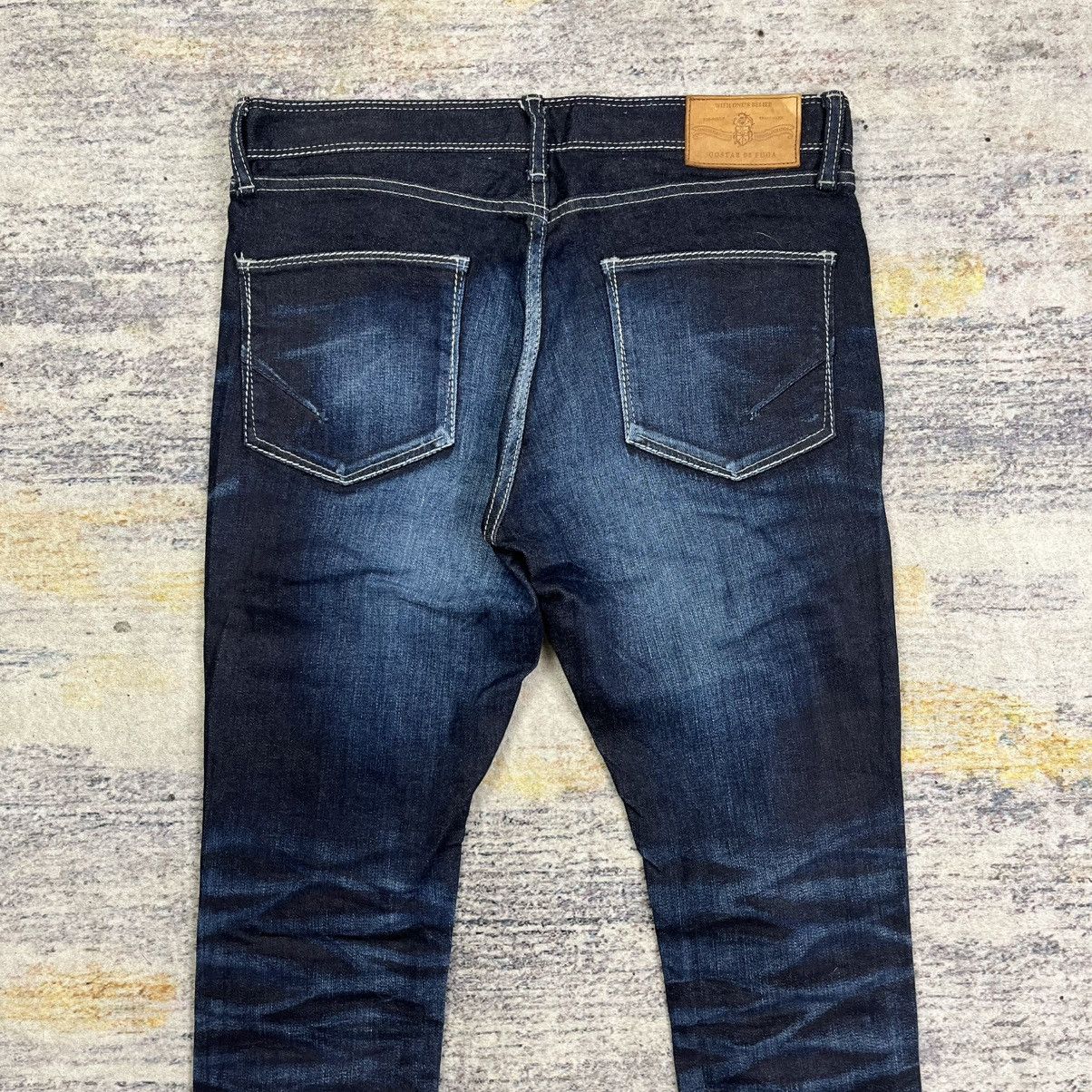 GOSTAR DE FUGA Gostar de fuga clawmarks washed slim fit jeans vkei style Size US 30 / EU 46 - 5 Thumbnail