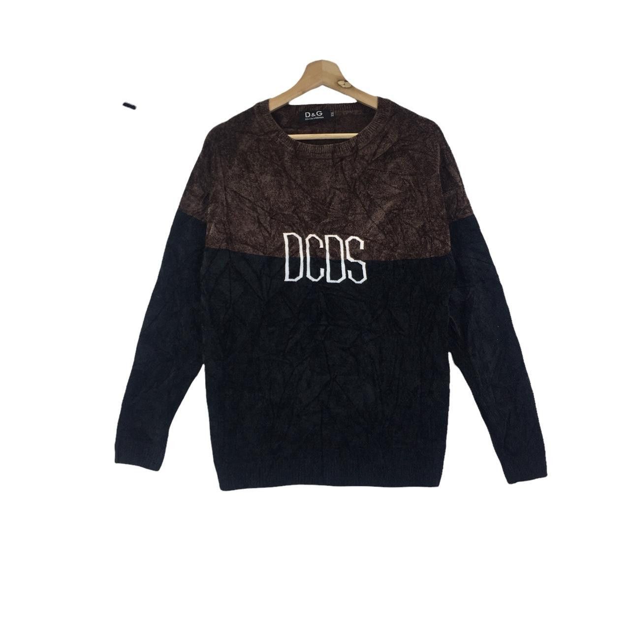 Dolce & Gabbana Vtg DOLCE GABBANA D&G Striped Made In Italy Sweatshirt Size XXL / US 16-18 / IT 52-54 - 1 Thumbnail