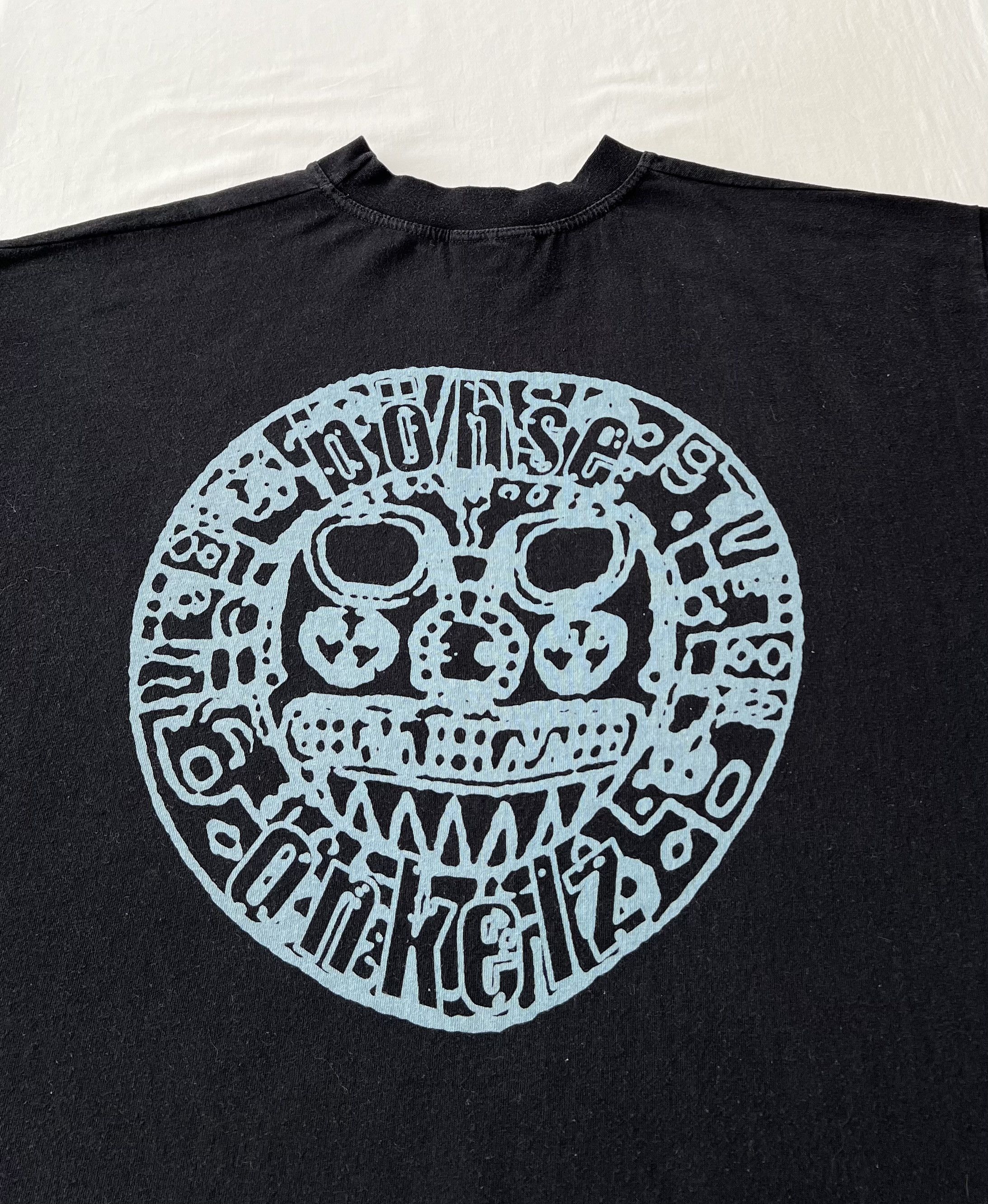 Band Tees Vintage 90s Bohse Onkelz Black T-shirt Size US XL / EU 56 / 4 - 14 Thumbnail