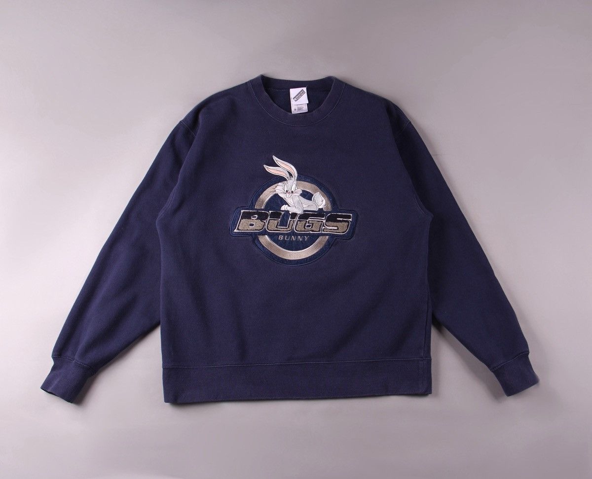 Warner Bros Vintage 2000 Bugs Bunny Warner Bros Disney 90s Sweatshirt M Size US M / EU 48-50 / 2 - 1 Thumbnail