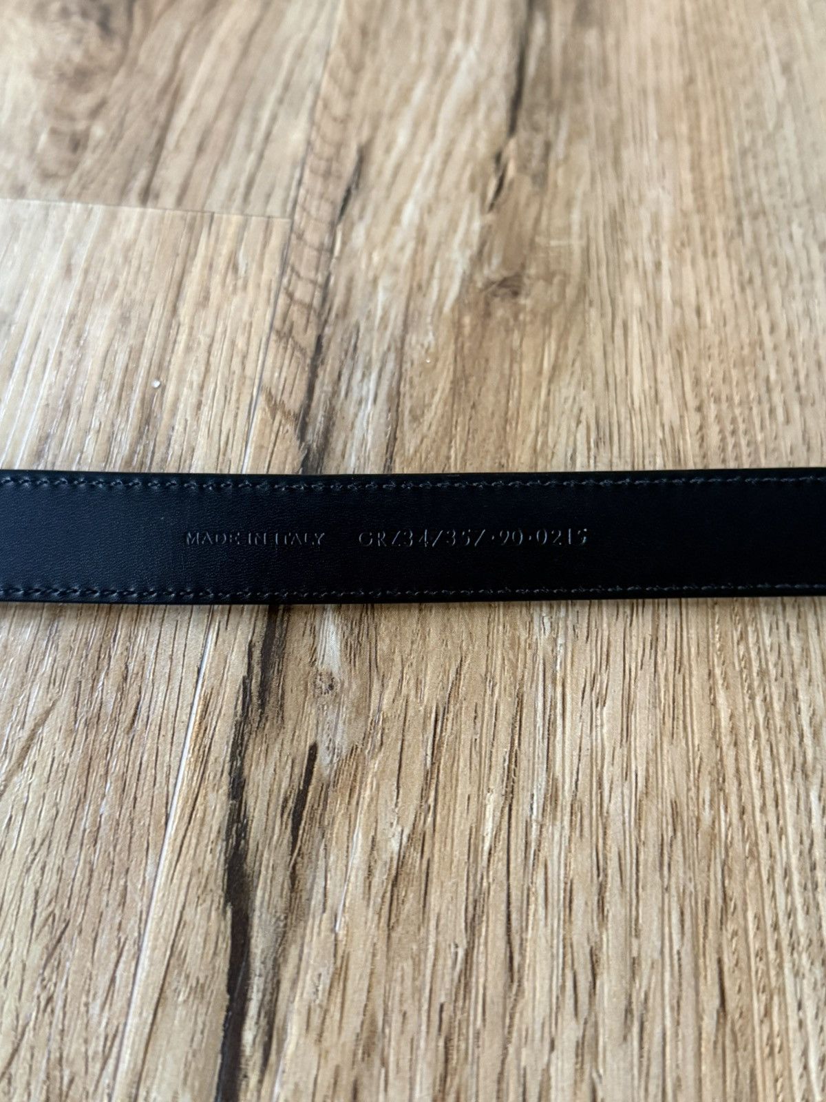 Saint Laurent Paris Saint Laurent Paris Trois Passants Belt – Black Calfskin Size 36 - 5 Thumbnail