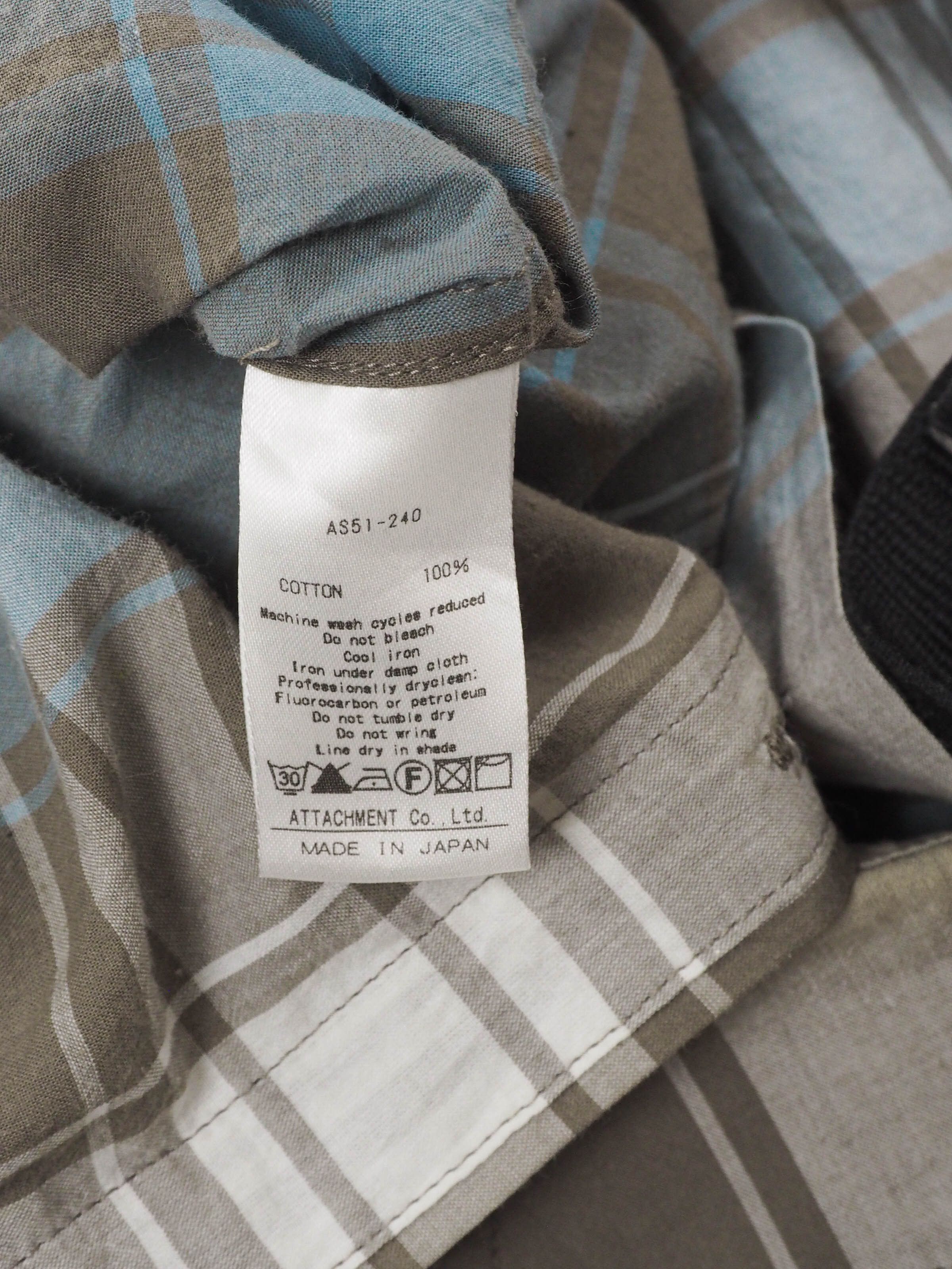 Attachment Attachment plaid shirt Size US L / EU 52-54 / 3 - 8 Thumbnail