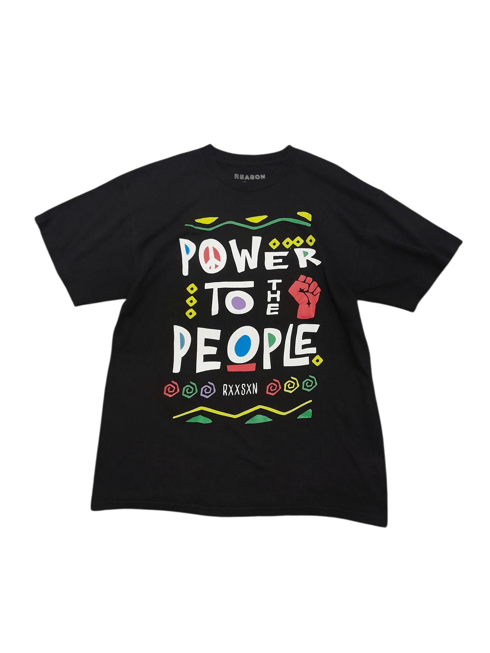 Reason Reason clothing power to the people tee Size US L / EU 52-54 / 3 - 1 Thumbnail