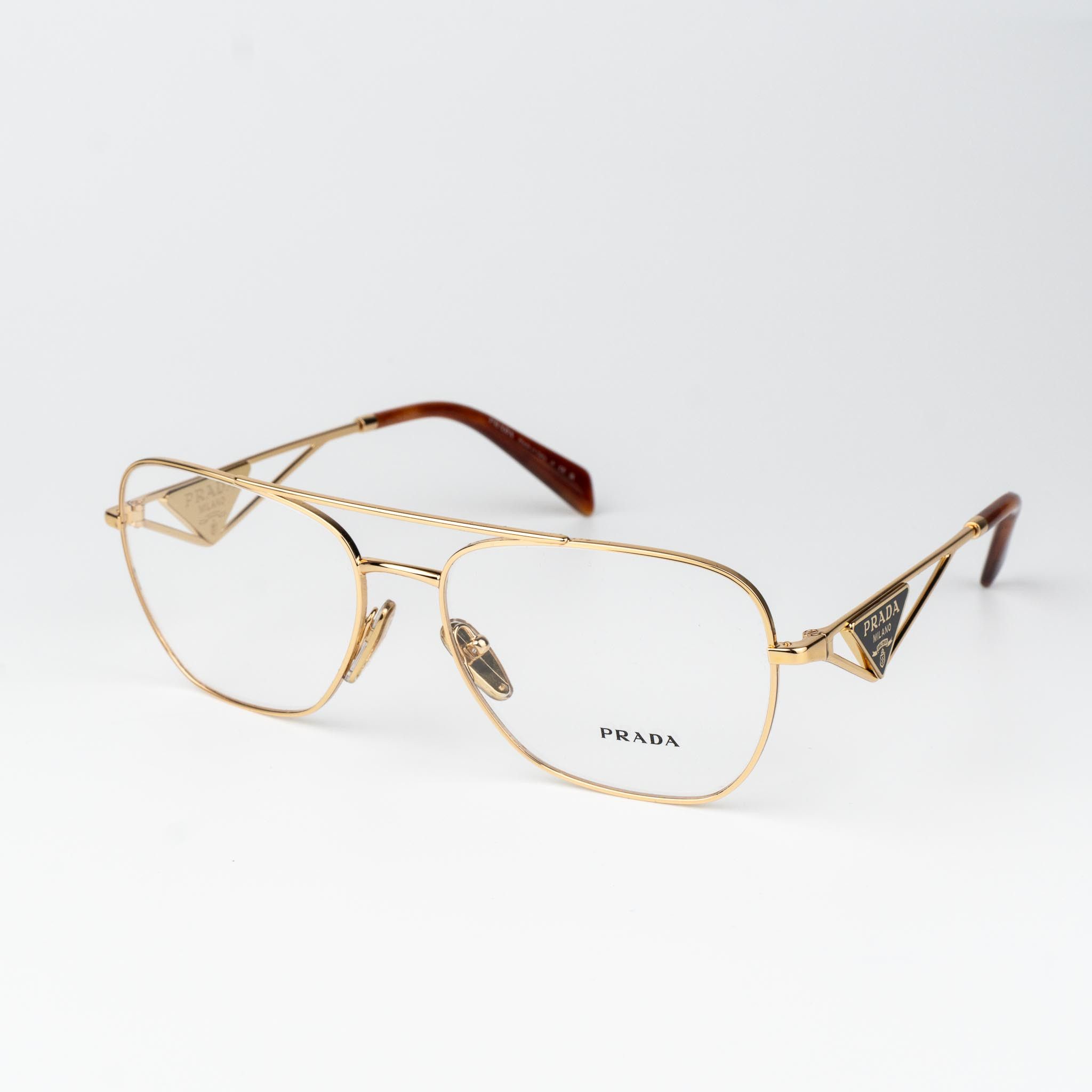 Prada Prada Women Eyeglasses Rectangle PRB50V 5AK1O1 NEW AUTHENTIC Size ONE SIZE - 3 Thumbnail