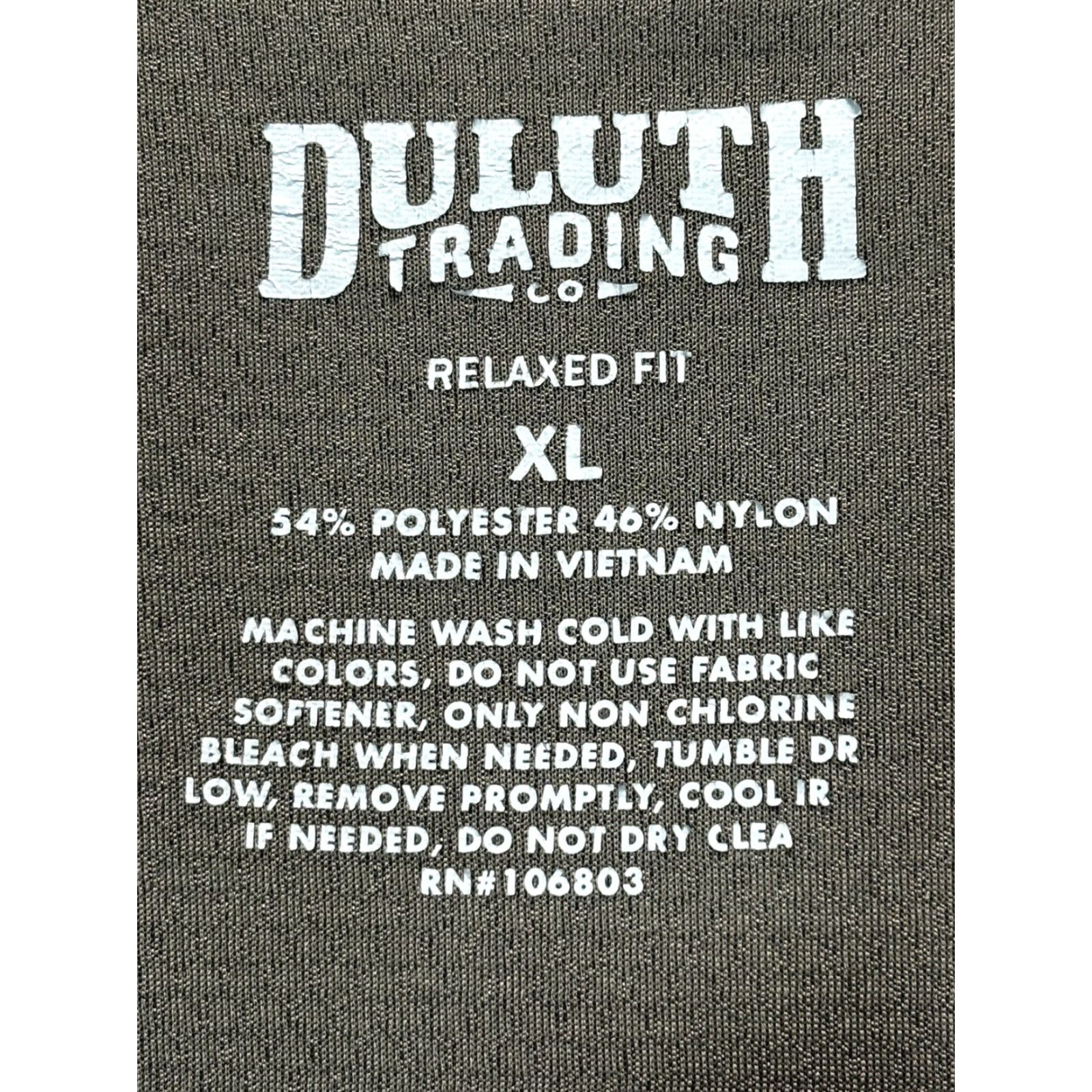 CO Duluth Men's Relaxed Fit Polo Shirt XL Gray - Polo Shirt Men’s Duluth Trading Co Relaxed Fit Polo Gray XL Size US XL / EU 56 / 4 - 4 Thumbnail