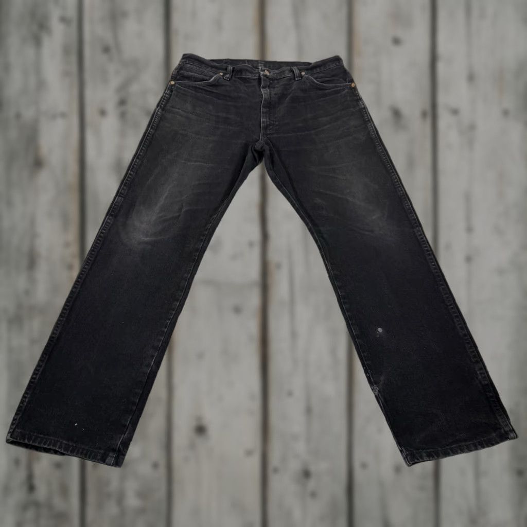 Wrangler Wrangler Jeans 13MWZ Denim Pants Cowboy Cut Straight Fit 36x32 Black Men Regular Cowboy Theme Mens Size US 36 / EU 52 - 1 Thumbnail