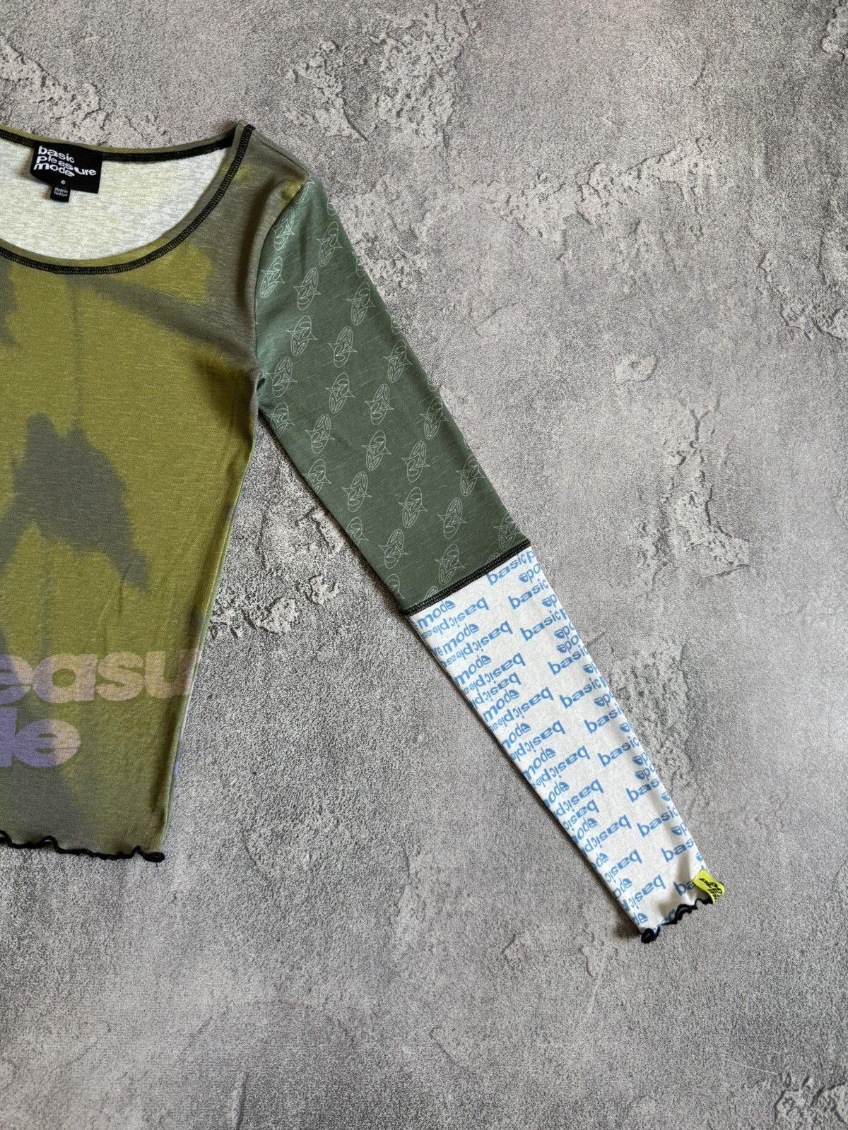 Designer Basic pleasure mode 6 avantgarde all printed long sleeve top Size M / US 6-8 / IT 42-44 - 8 Thumbnail