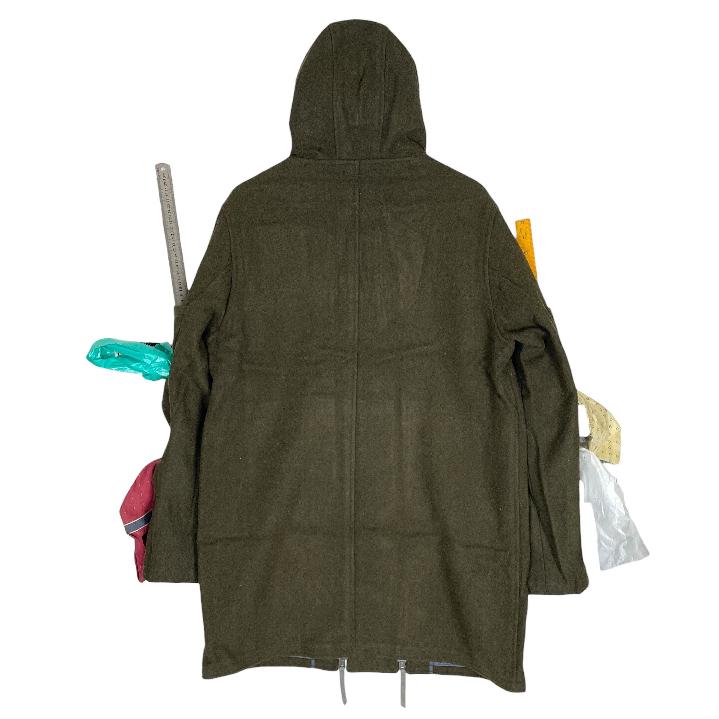 Japanese Brand Vintage Double Shock Wool Parka Final Home Survival Jacket Size US L / EU 52-54 / 3 - 16 Thumbnail