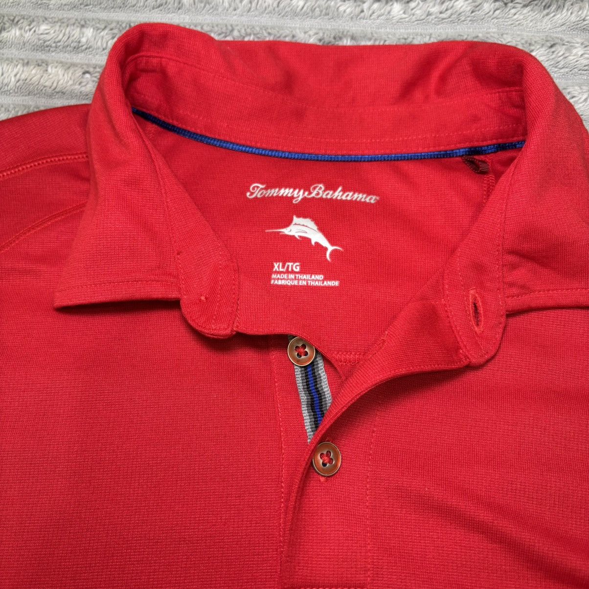 Tommy Bahama Tommy Bahama Polo Shirt Mens XLarge Red Short Size US XL / EU 56 / 4 - 9 Thumbnail