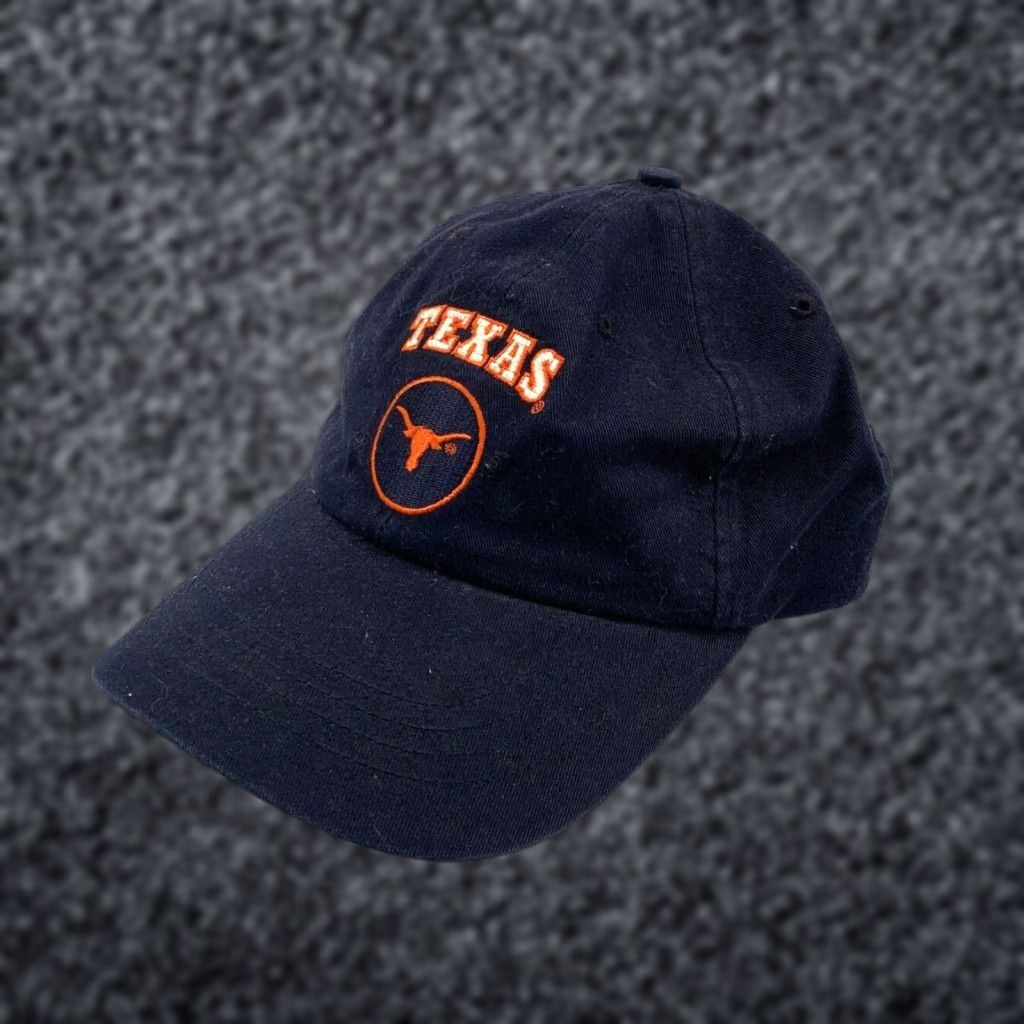 Logo Athletic Logo Athletic Baseball Cap Mens Navy One Size Fits All Adjustable Texas Cap Sports Hat Size ONE SIZE - 1 Thumbnail
