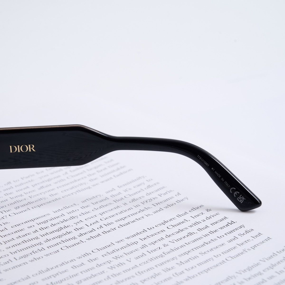 Dior CHRISTIAN DIOR LABEL S1I 13H0 SUNGLASSES Size ONE SIZE - 6 Thumbnail