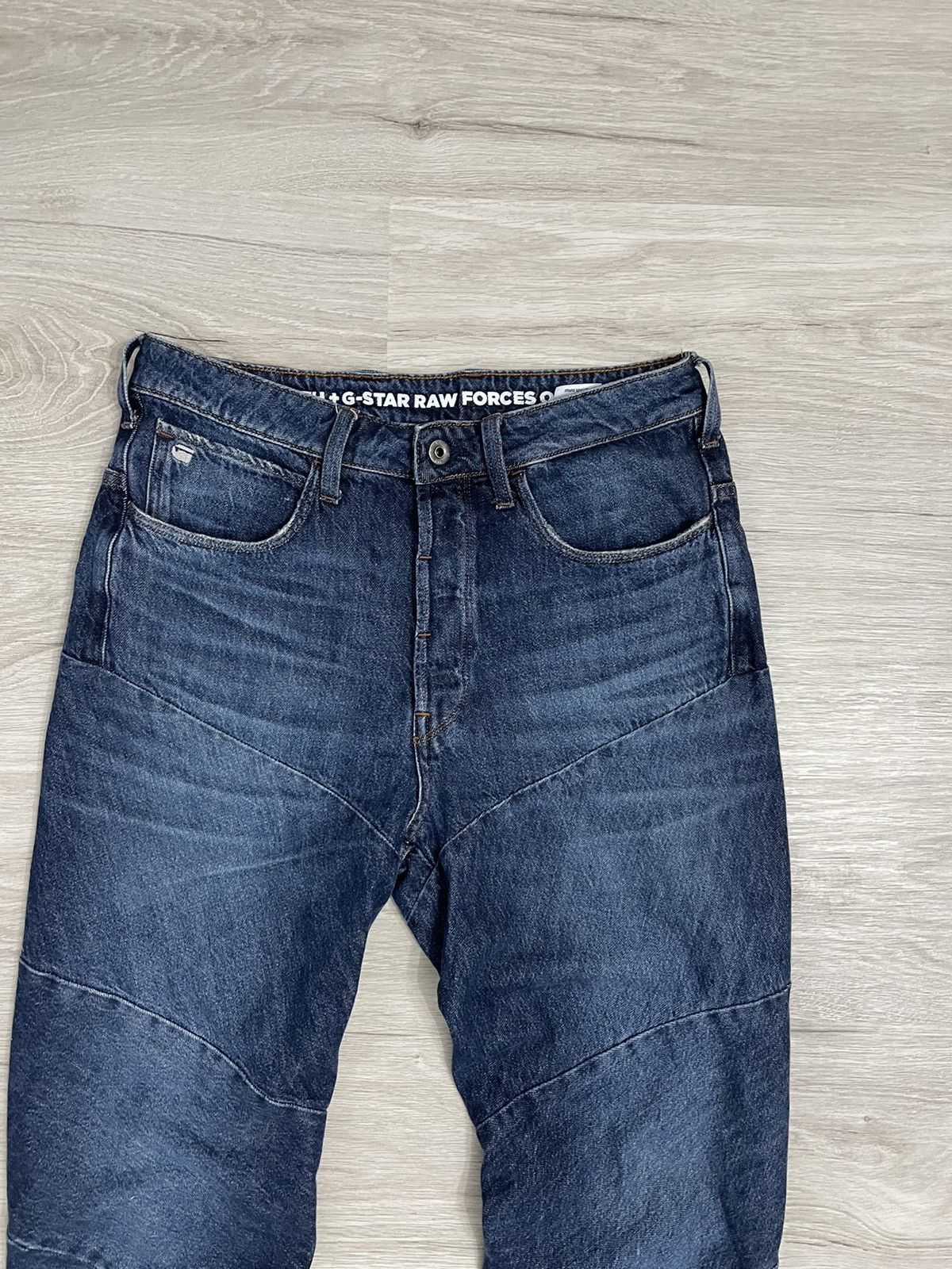 G-Star × Japanese Brand × Vintage G Star Raw pants Y2K Denim jeans Size US 30 / EU 46 - 2 Thumbnail