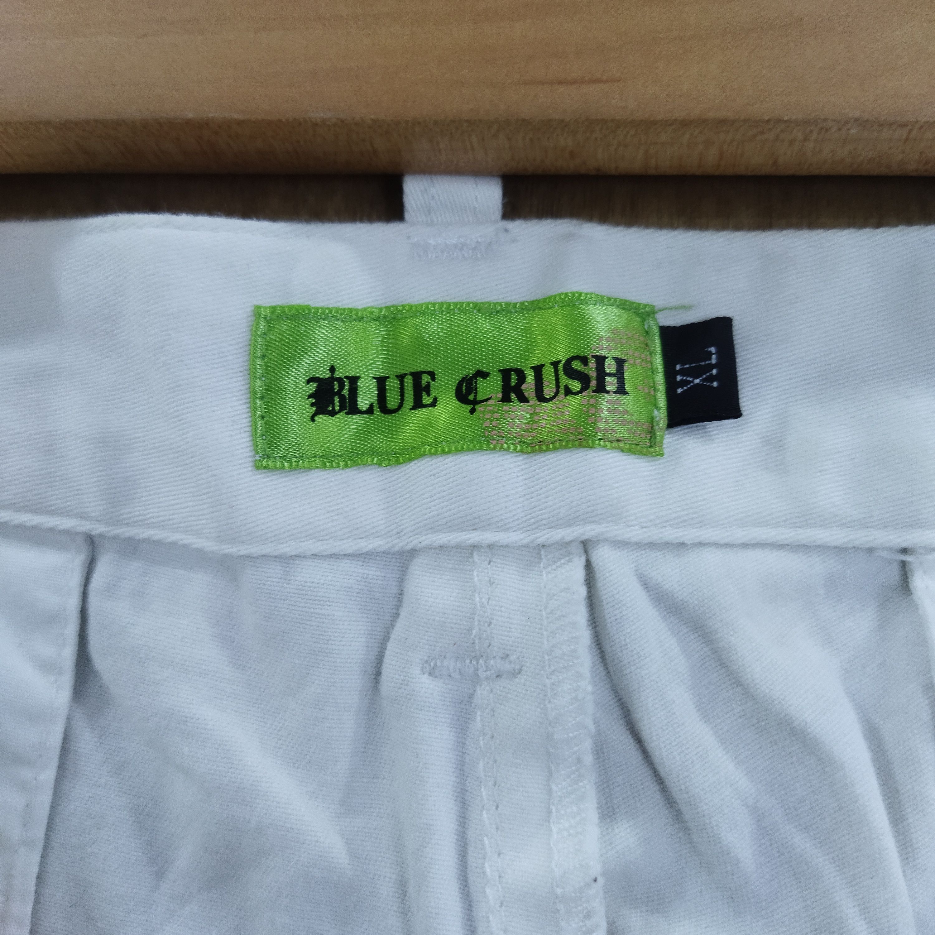 Japanese Brand BLUE CRUSH WHITE YELLO CARGO PANTS Size US 32 / EU 48 - 7 Thumbnail