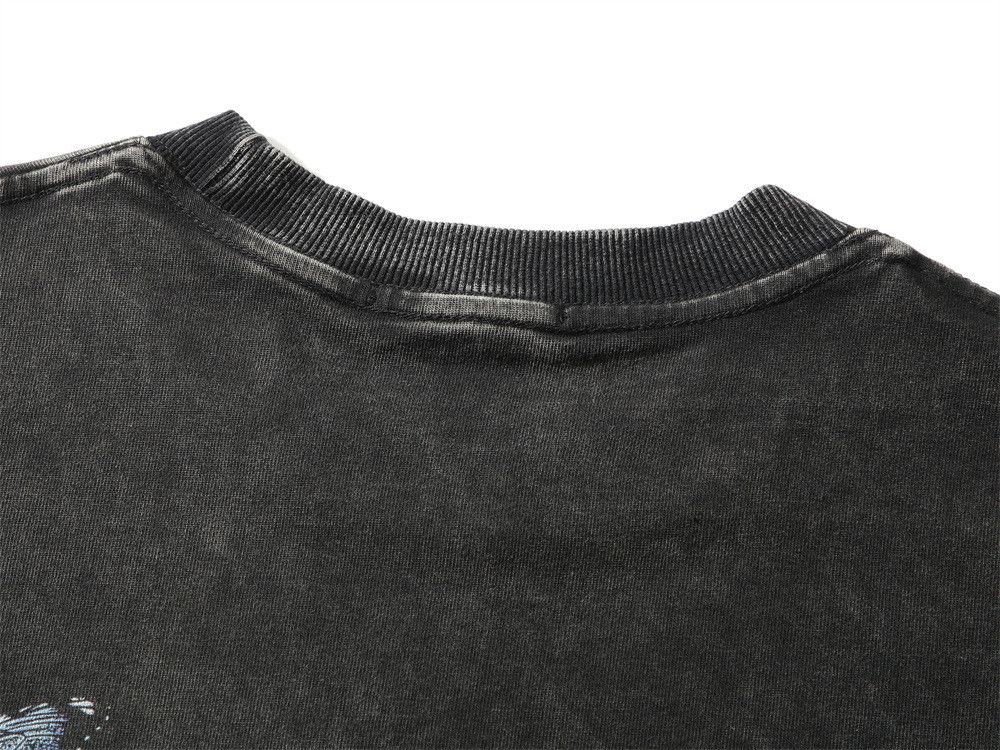 Vintage Men's loose casual skull skeleton washed distressed tee Size US M / EU 48-50 / 2 - 5 Thumbnail