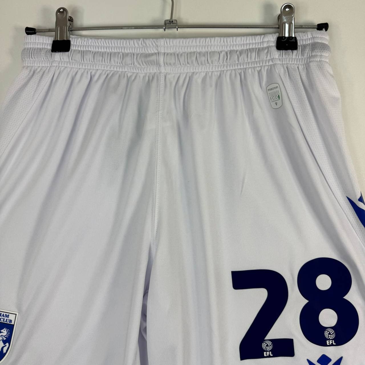 Macron Macron Gillingham FC 2023 2024 Shorts #28 Size M Size US 34 / EU 50 - 2 Thumbnail