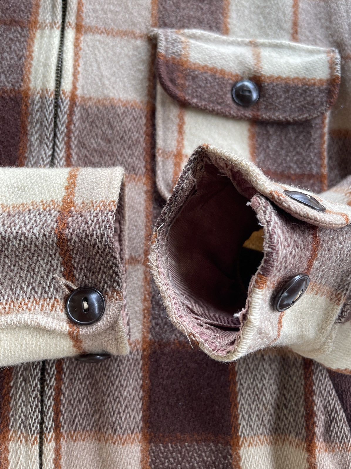 Woolrich Woolen Mills RARE!!! Vintage 40s Woolrich Wool Tartan Jacket Size US S / EU 44-46 / 1 - 19 Thumbnail