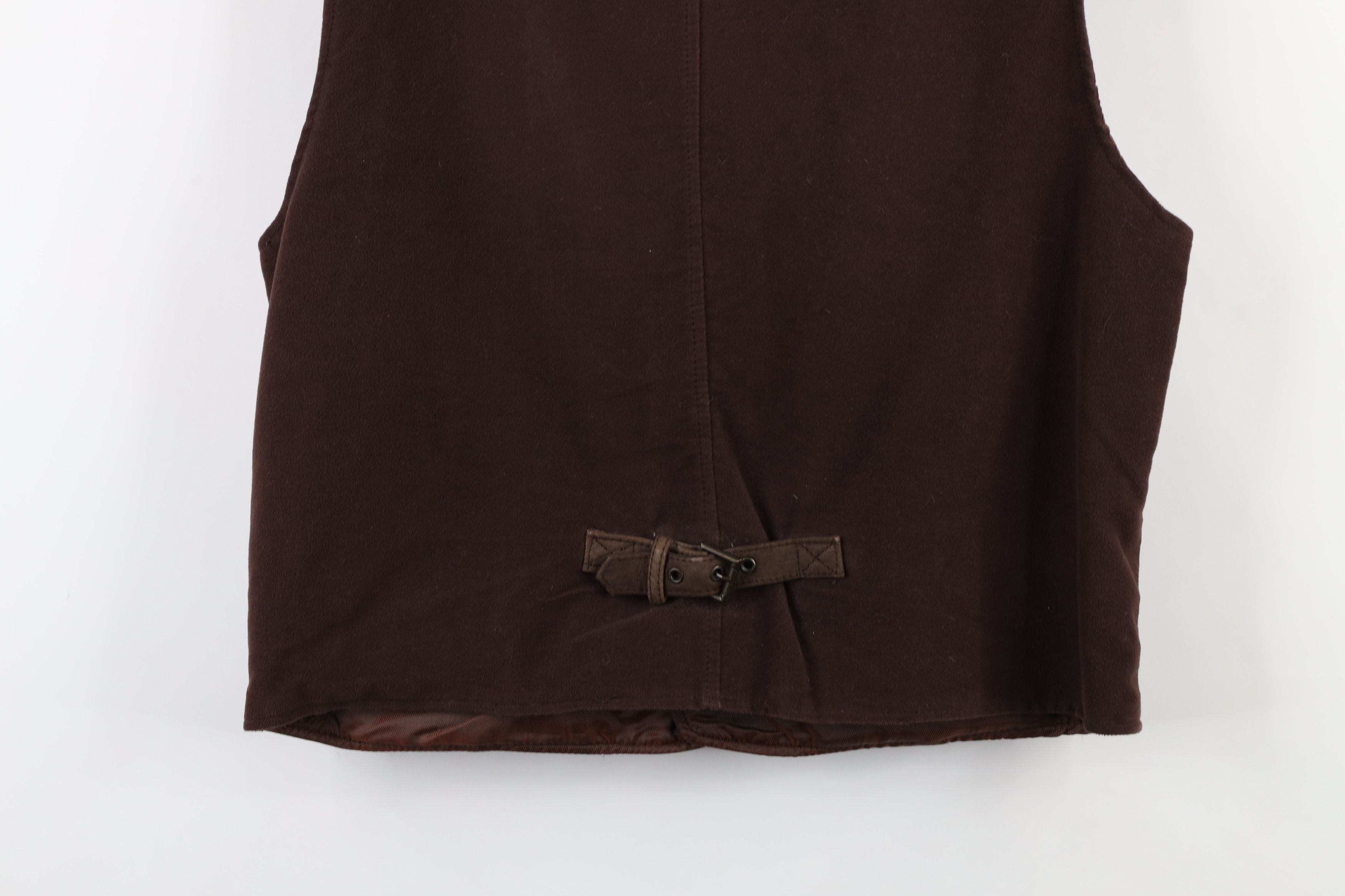 Gap × Vintage Vintage 90s Gap Chamois Cloth Buckle Back Vest Jacket Size US M / EU 48-50 / 2 - 15 Thumbnail