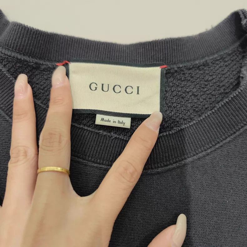 Gucci Gucci Black sweatshirt Size US M / EU 48-50 / 2 - 3 Thumbnail