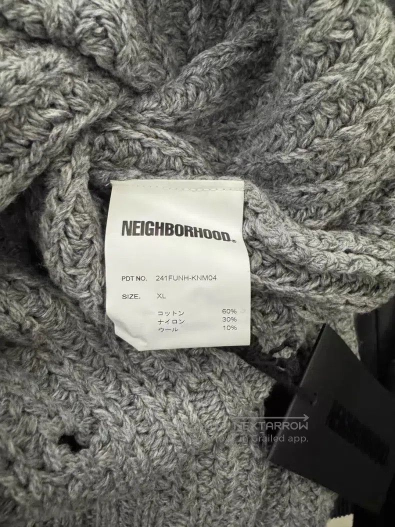 Neighborhood Neighborhood Distressed Old Knitwear Size US XL / EU 56 / 4 - 3 Thumbnail