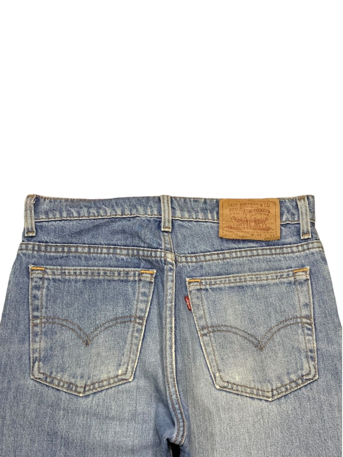 Levi's × Levi's Vintage Clothing Vintage 90s Levis 510 USA Blue Wash Loose Fit Jeans Size US 30 / EU 46 - 9 Thumbnail