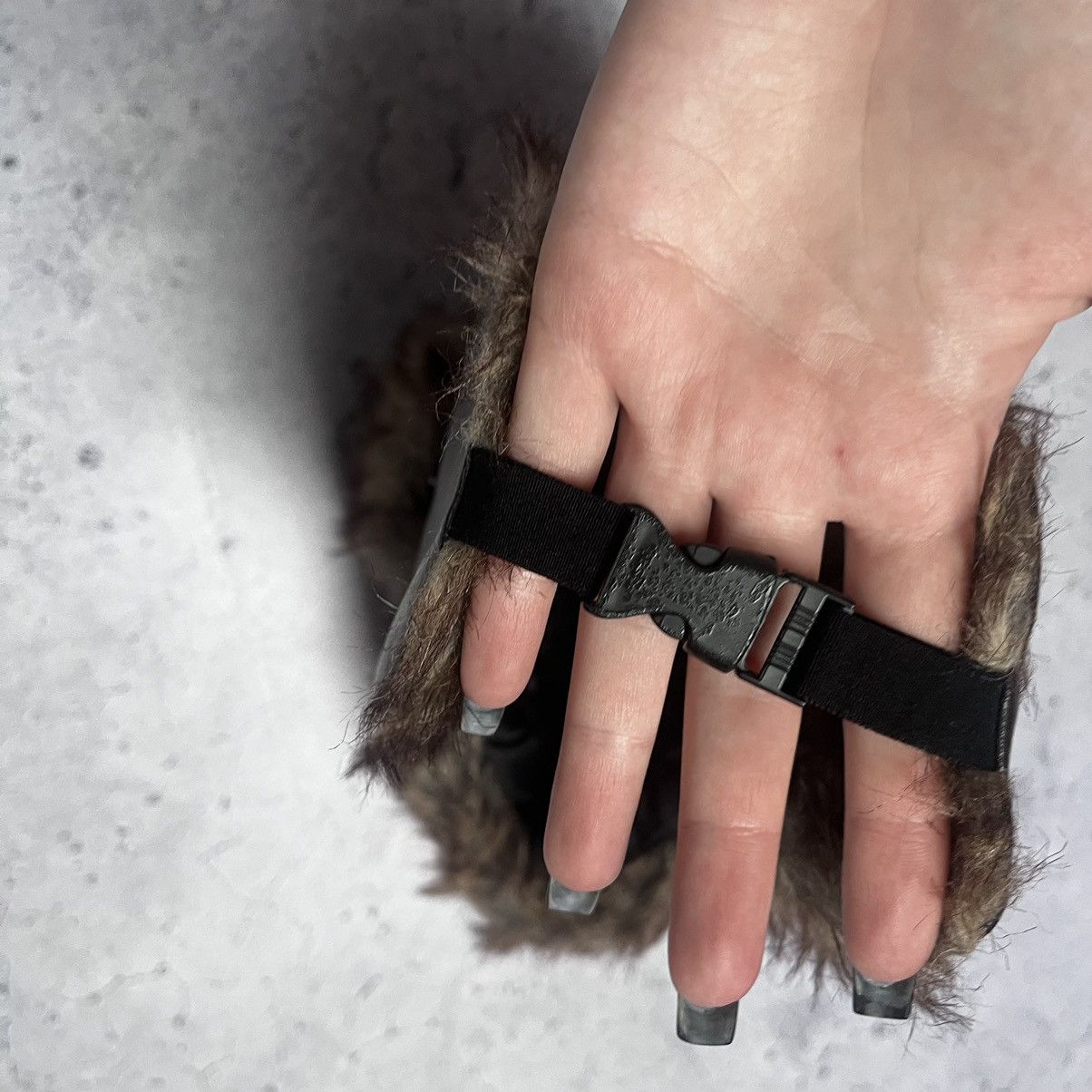 If Six Was Nine × Japanese Brand Vintage Streetwear Unisex Faux Fur Leather Fashion Ushanka Size ONE SIZE - 7 Thumbnail