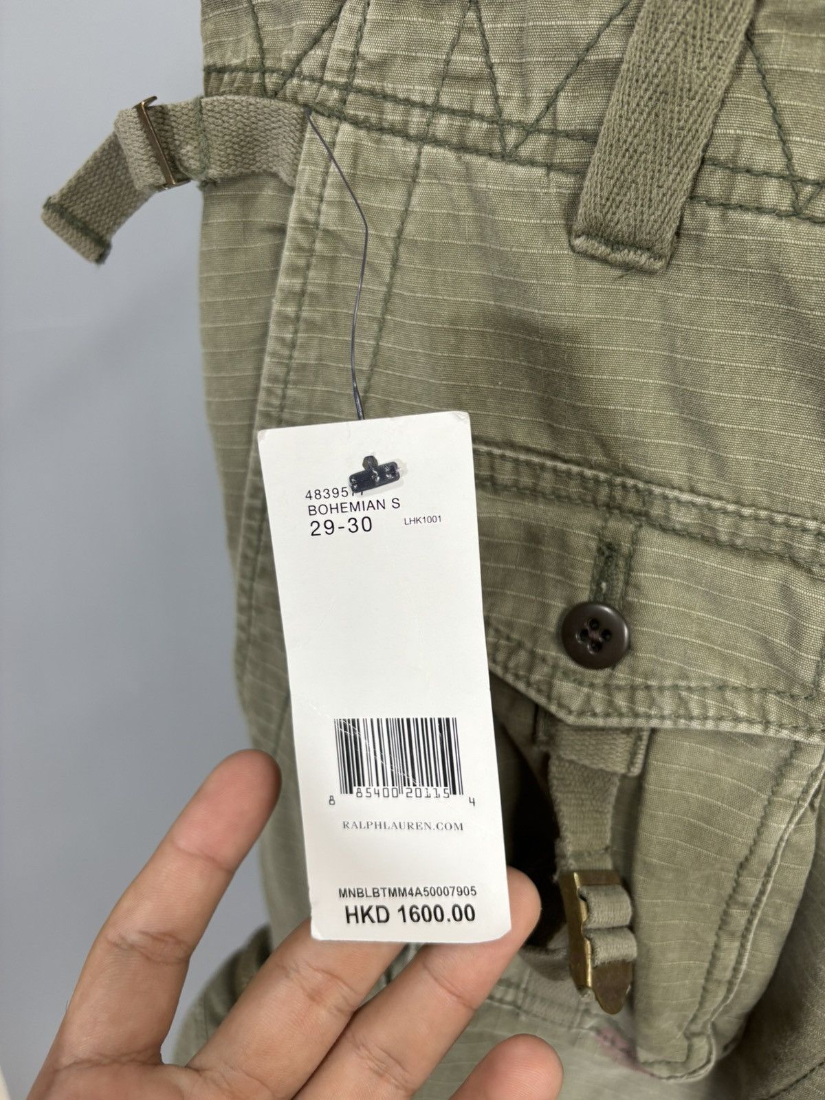 Polo Ralph Lauren × Vintage Vintage Polo Ralph Lauren Military Multi Pocket Cargo Pants Size US 32 / EU 48 - 5 Thumbnail