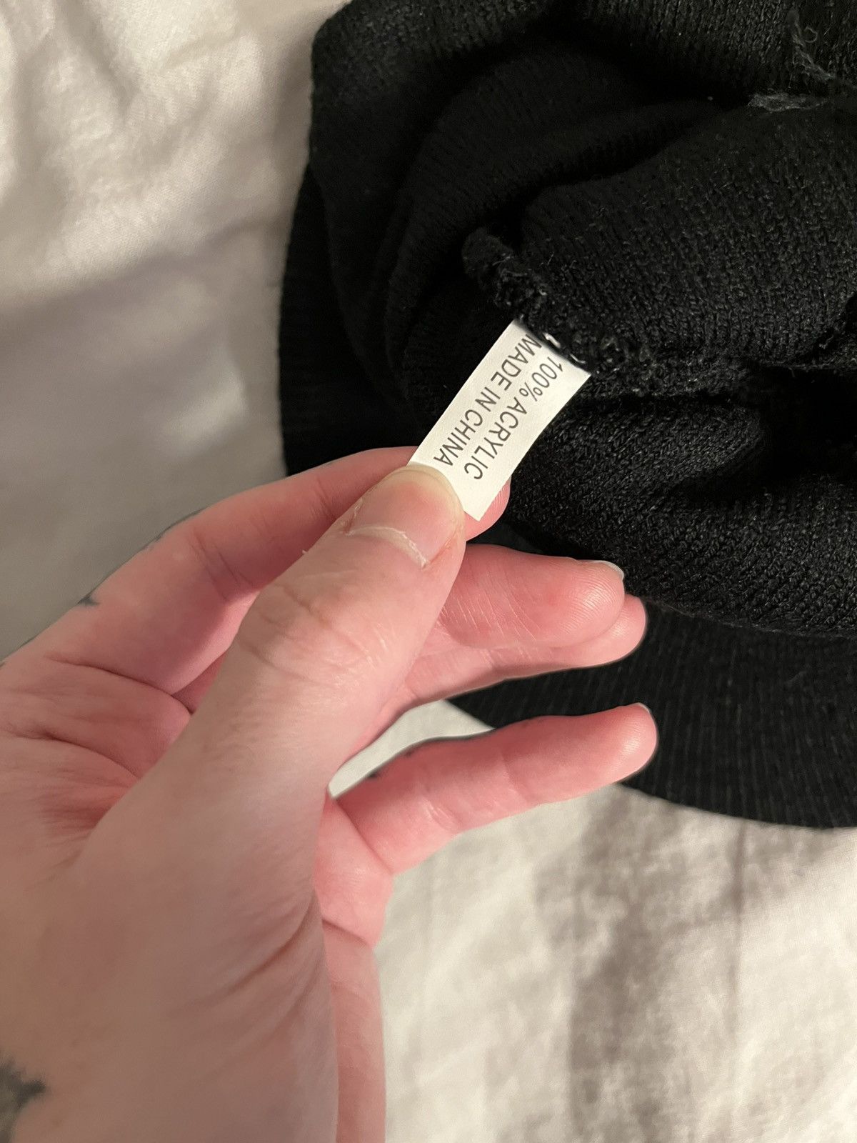Imran Potato Imran potato black beanie brim Size ONE SIZE - 5 Thumbnail