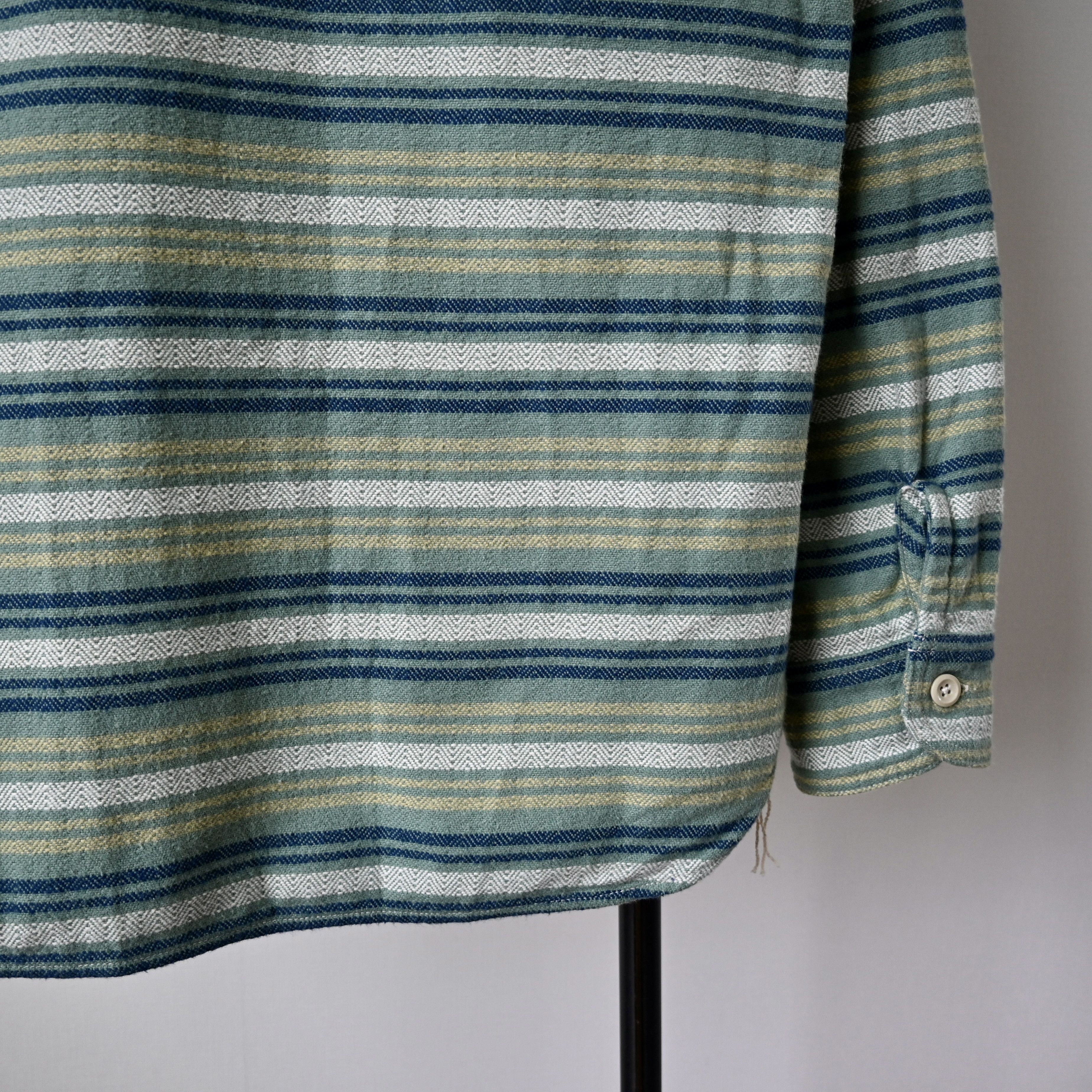 Momotaro Jeans MOMOTARO JEANS heavyweight flannel shirt, 44, made in Japan Size US L / EU 52-54 / 3 - 5 Thumbnail