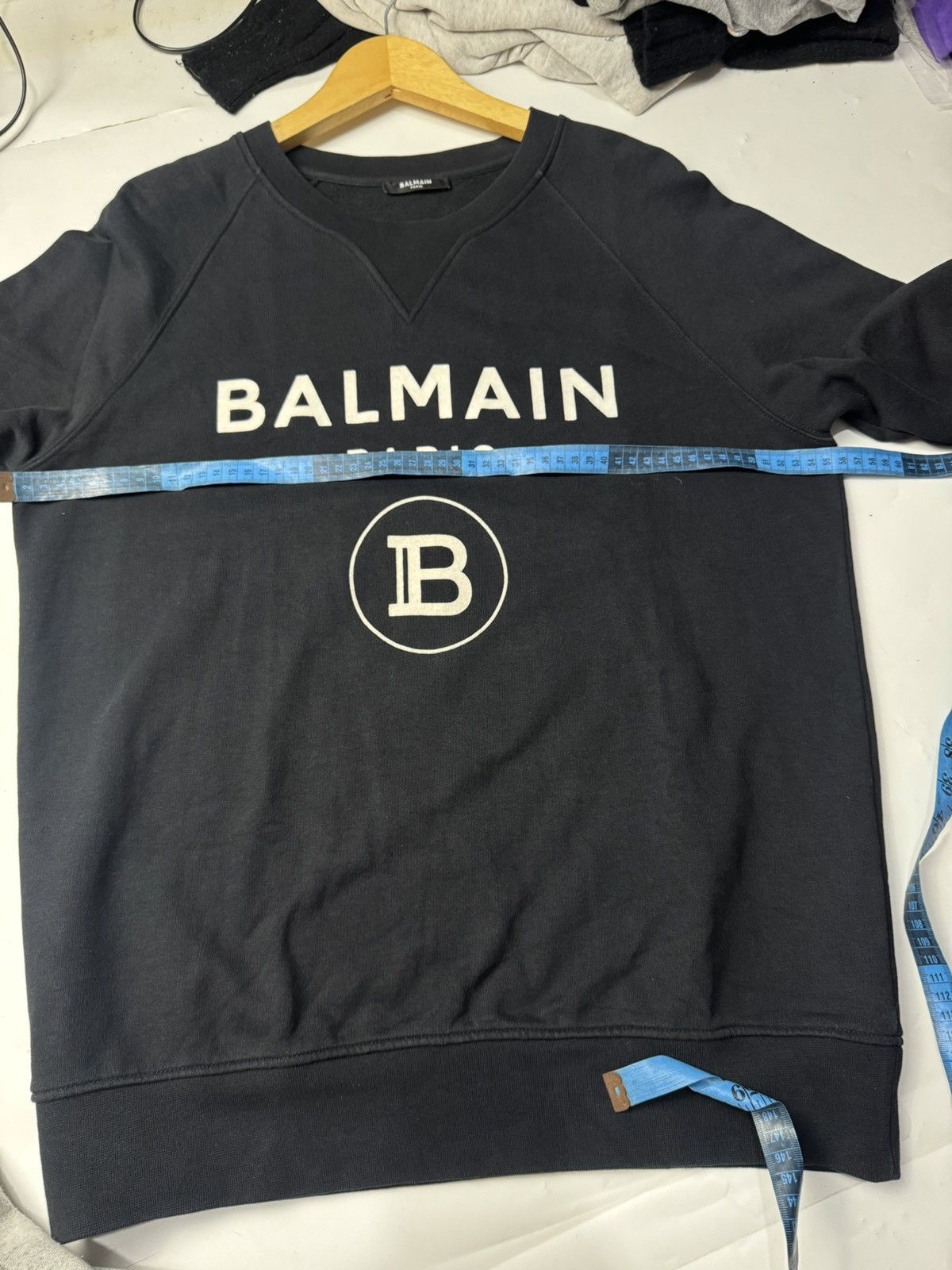 Balmain Balmain Sweatshirt Size US L / EU 52-54 / 3 - 8 Thumbnail