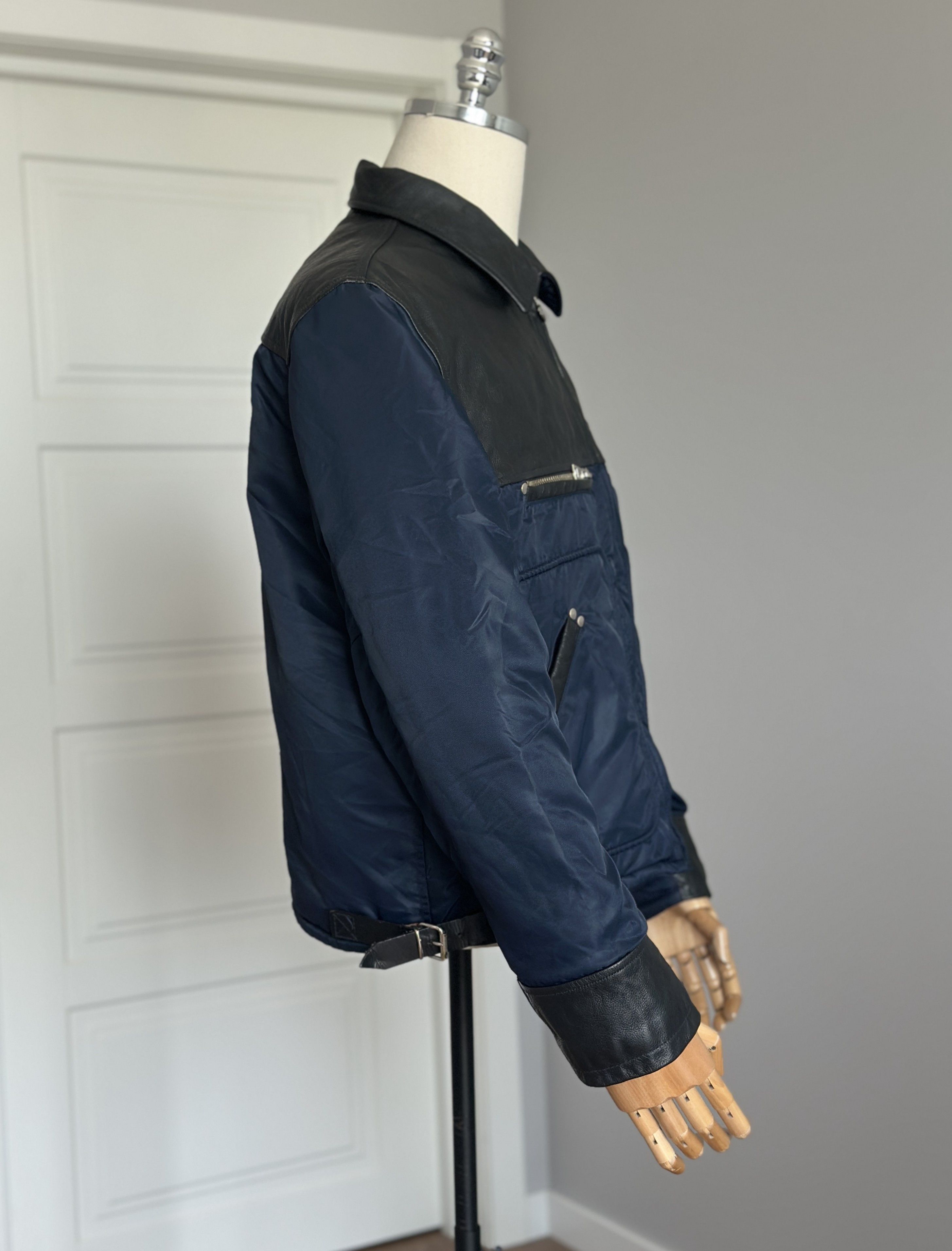 Durango DURANGO Men's Leather Nylon Jacket Size M Casual Clothing Size US M / EU 48-50 / 2 - 9 Thumbnail