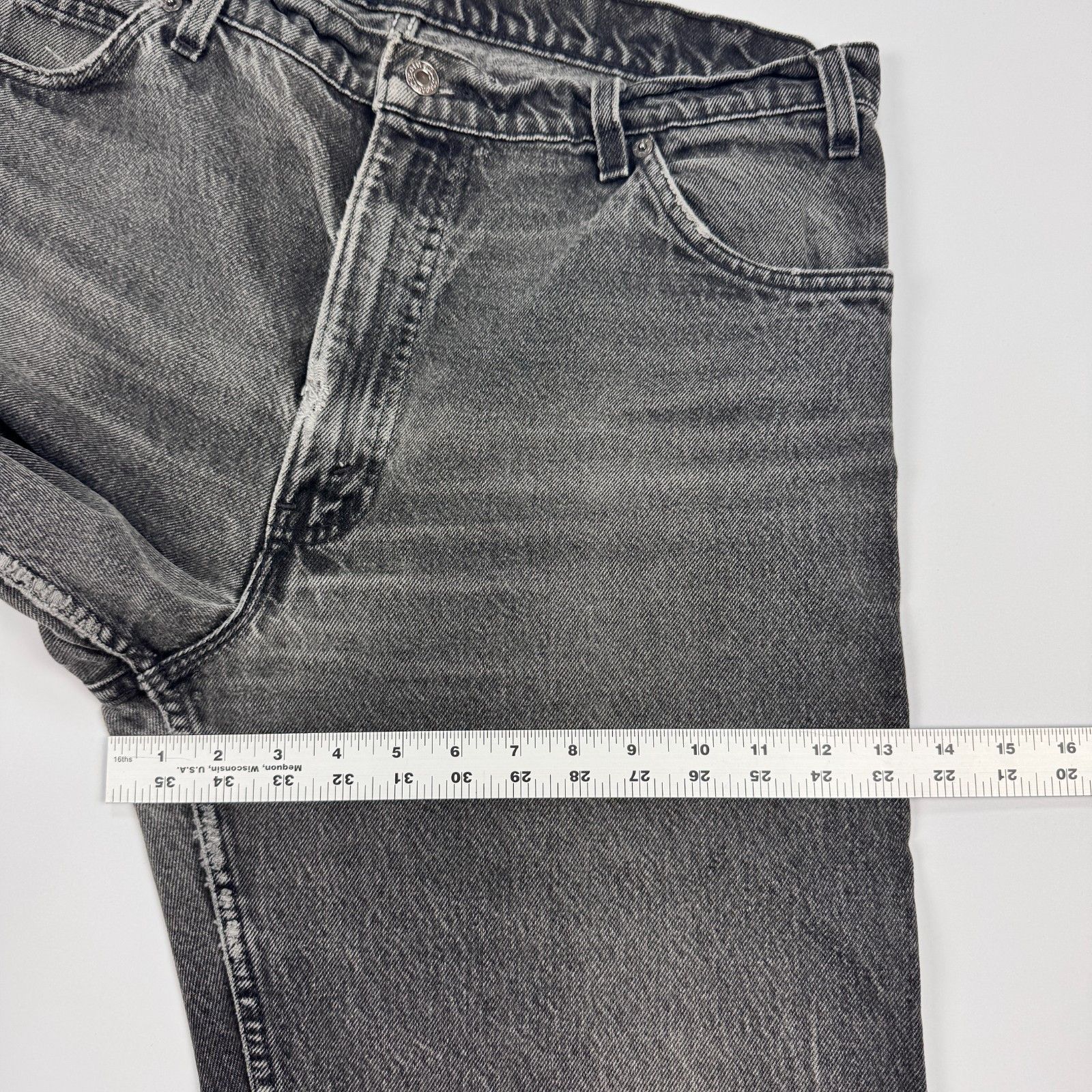 Levi's Vtg Levi's 550 Orange Tab USA Faded Black Jeans 36 Size US 36 / EU 52 - 10 Thumbnail