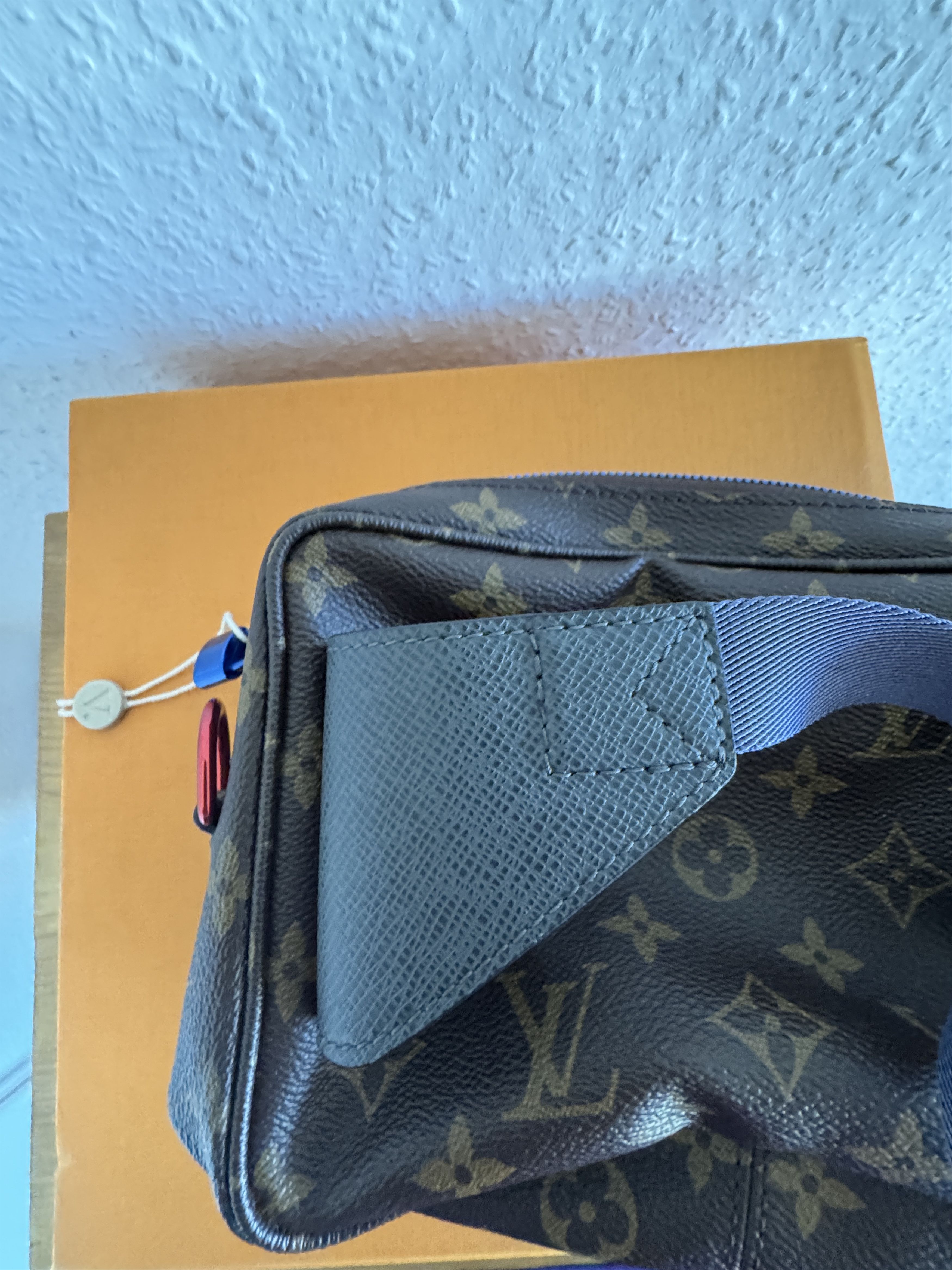 Louis Vuitton Monogram Outdoor Bumbag PM – Brown/Blue Size ONE SIZE - 6 Thumbnail
