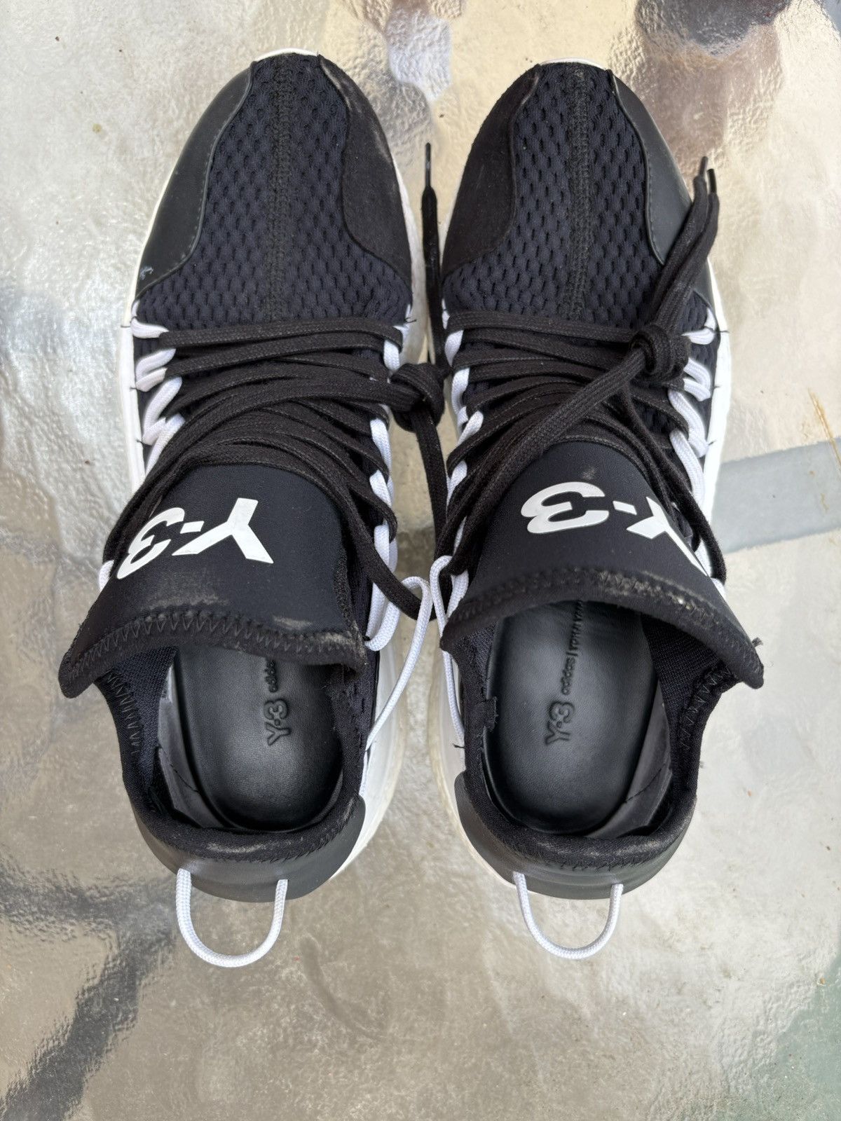 Adidas × Y-3 × Yohji Yamamoto Adidas Y-3 Kusari Black White Size US 9 / EU 42 - 6 Thumbnail