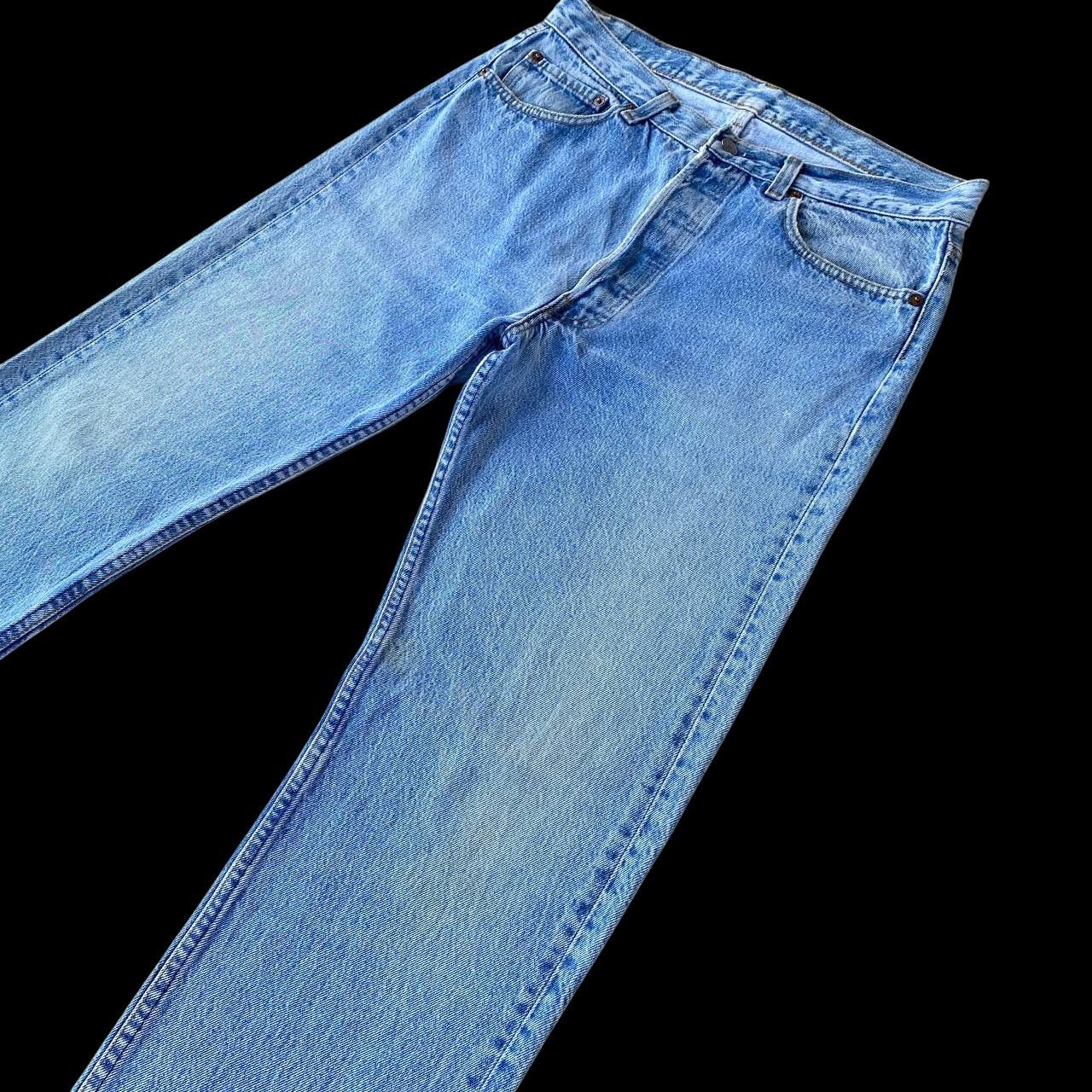 Levi's Vintage Clothing VINTAGE 80S LEVIS 501 LIGHTWASH FADED W33X30.5" Size US 33 - 5 Thumbnail
