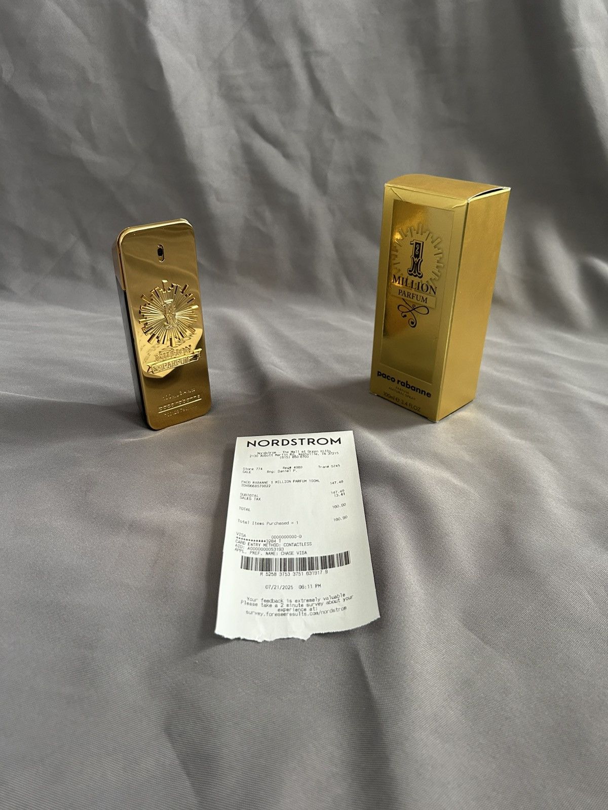 Other Paco Rabanne 1 Million Parfum 100ML - Brand New w/ Receipt Size ONE SIZE - 2 Thumbnail