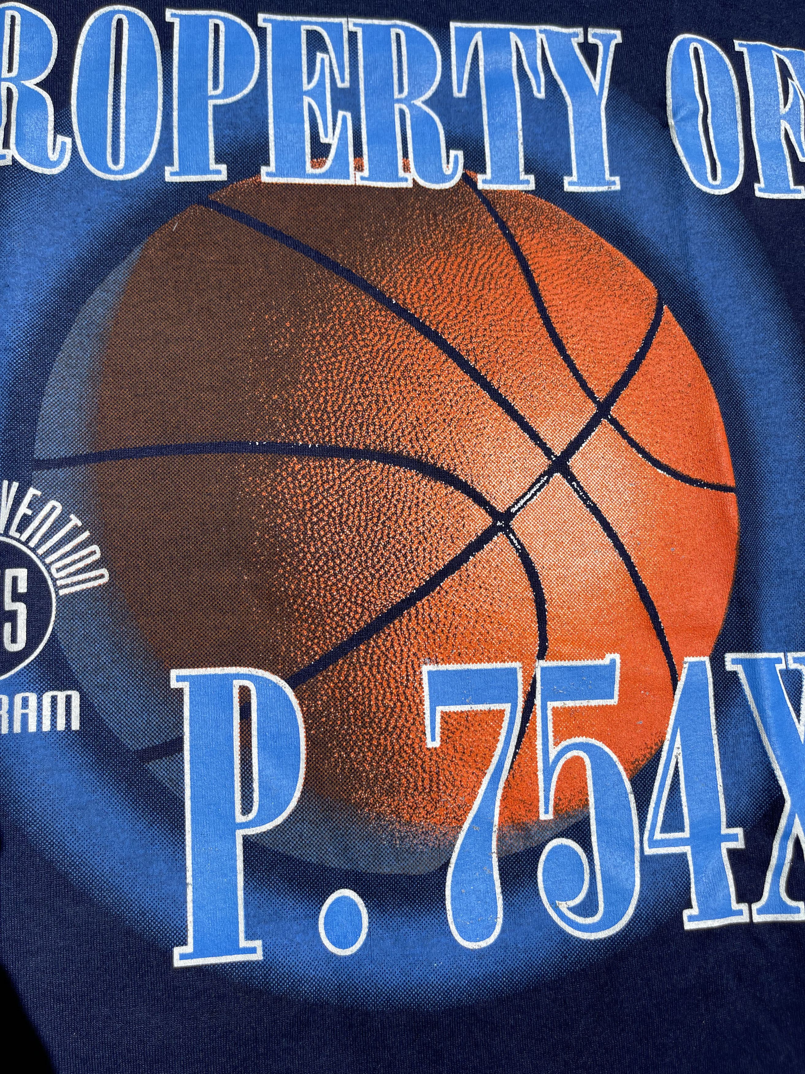 D.A.R.E × Velva Sheen × Vintage 1990's DARE Drug Prevention 3D Emblem Basketball T-Shirt Size US XL / EU 56 / 4 - 3 Thumbnail