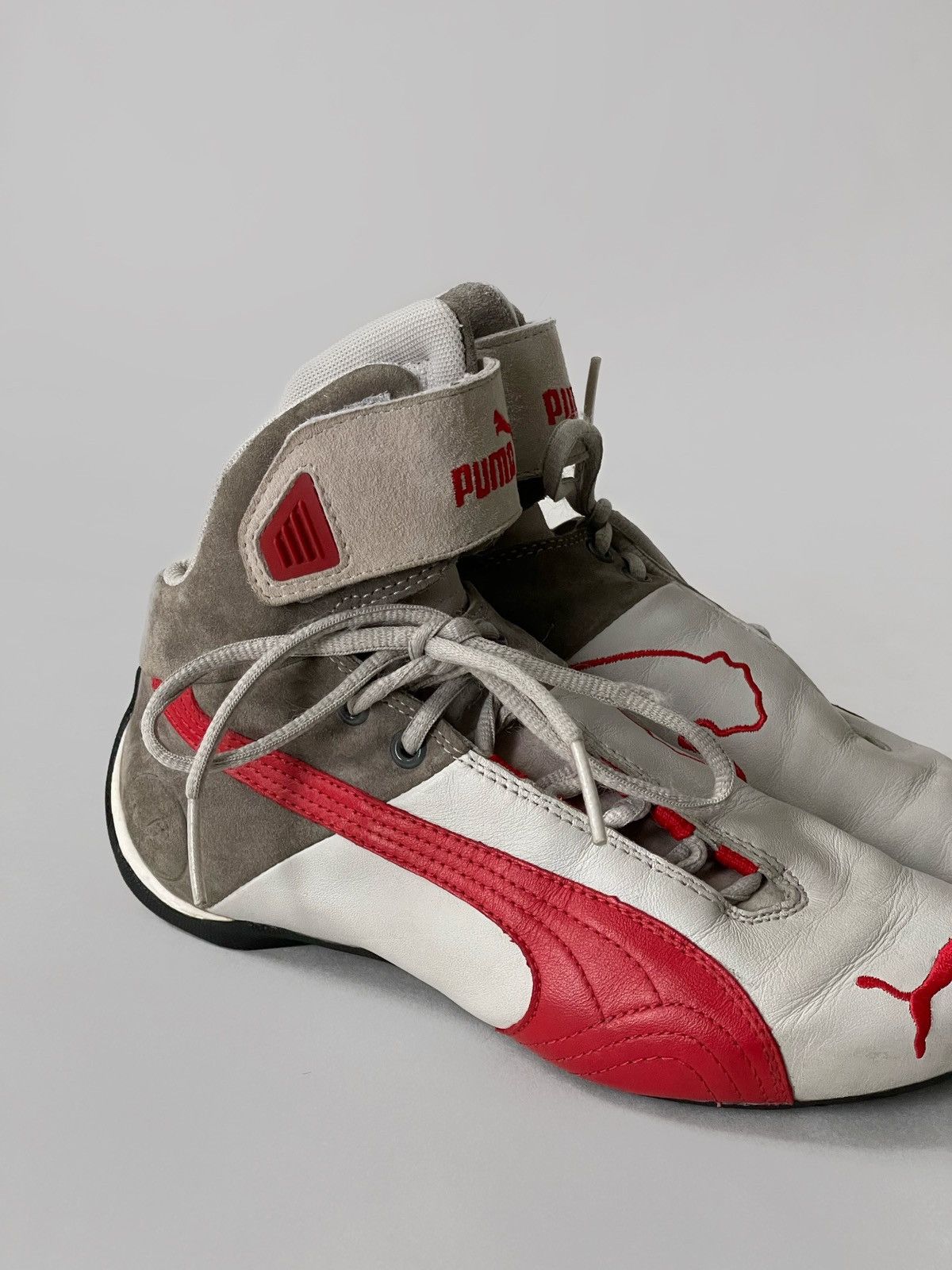 Puma Vintage Puma racing high top sneakers 2000s Size US 7 / IT 37 - 4 Thumbnail