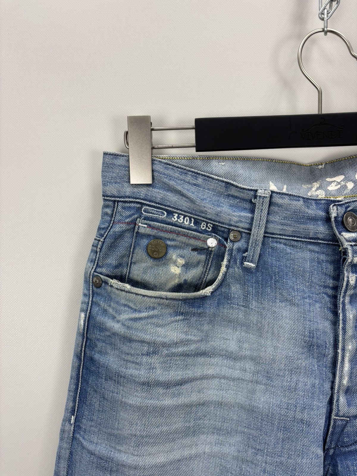 G-Star Mens jeans Y2k G Star Raw Size 30 Color Blue Size US 30 / EU 46 - 4 Thumbnail