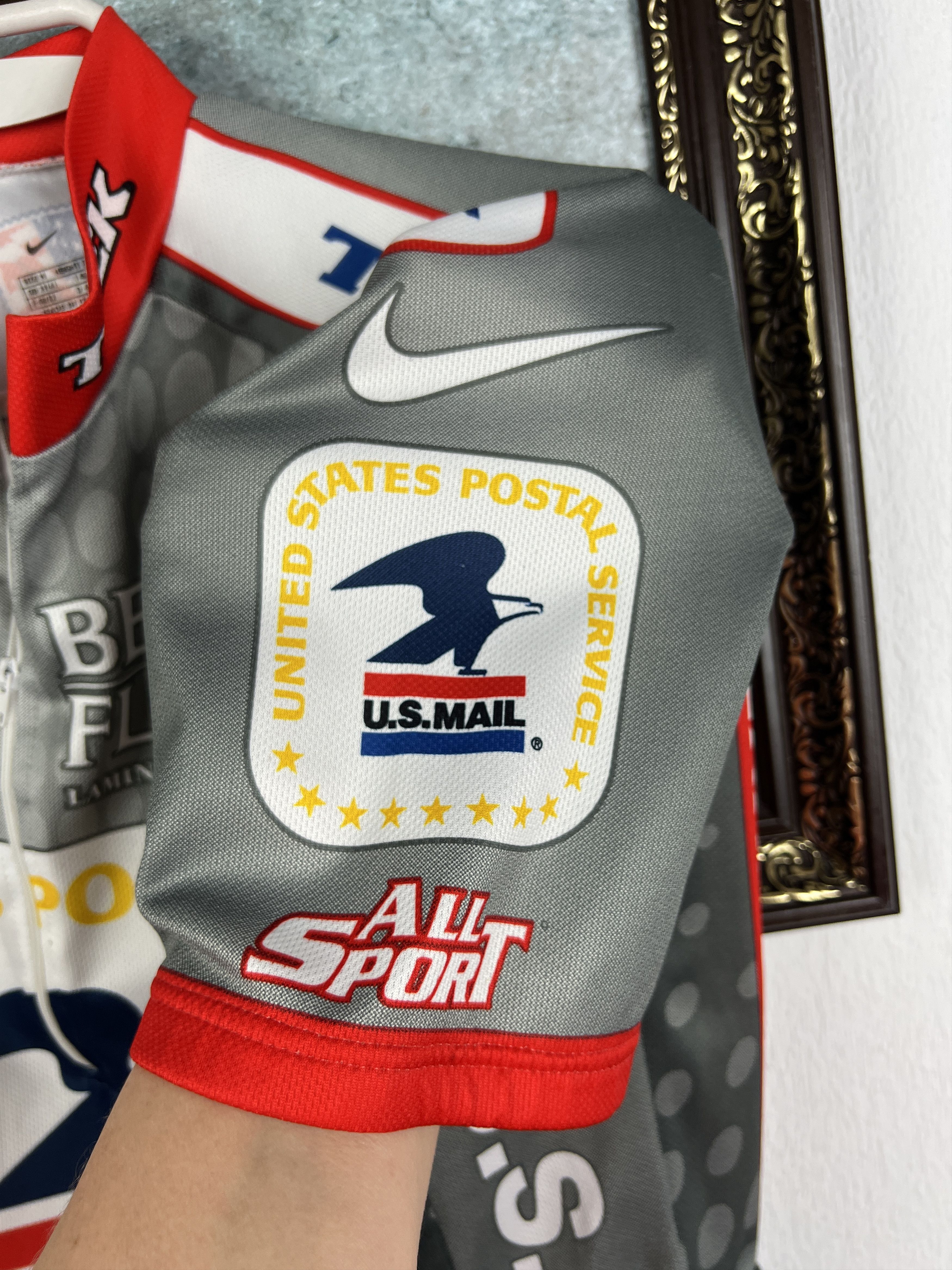 Nike Nike US Postal Service Cycling Jersey Shirt Armstrong Trikot Size US M / EU 48-50 / 2 - 5 Thumbnail
