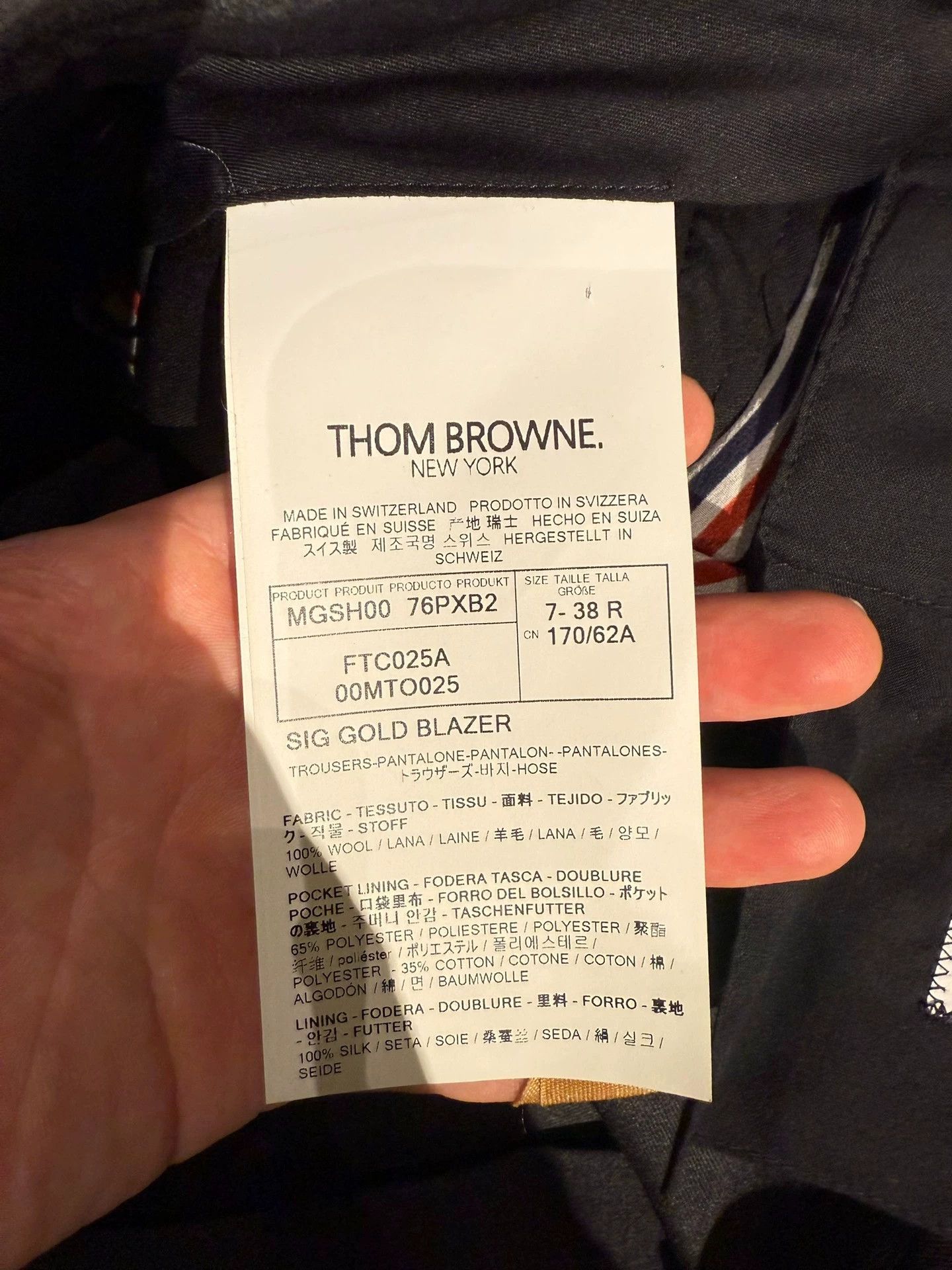 Thom Browne Thom Browne Women's Charcoal Gray Wool Trousers Size 38 Size 26" / US 2 / IT 38 - 5 Thumbnail