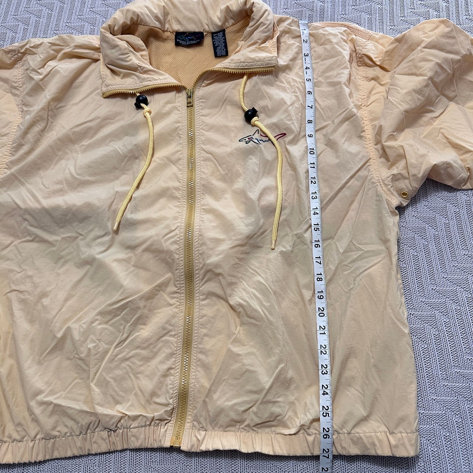 Greg Norman Greg Norman light orange windbreaker size XL Size US XL / EU 56 / 4 - 9 Thumbnail