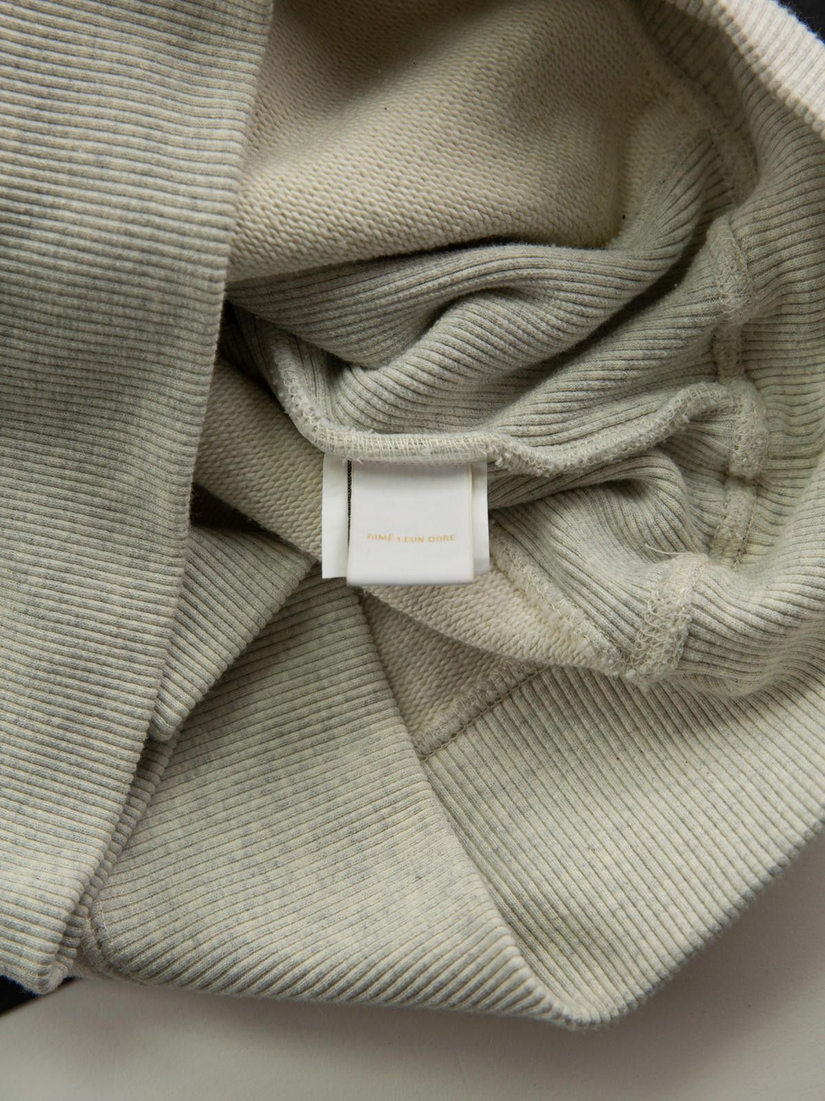 Aime Leon Dore Aimé Leon Dore Mens Tonal Logo Oatmeal Hoodie Small Grey Size US S / EU 44-46 / 1 - 8 Thumbnail