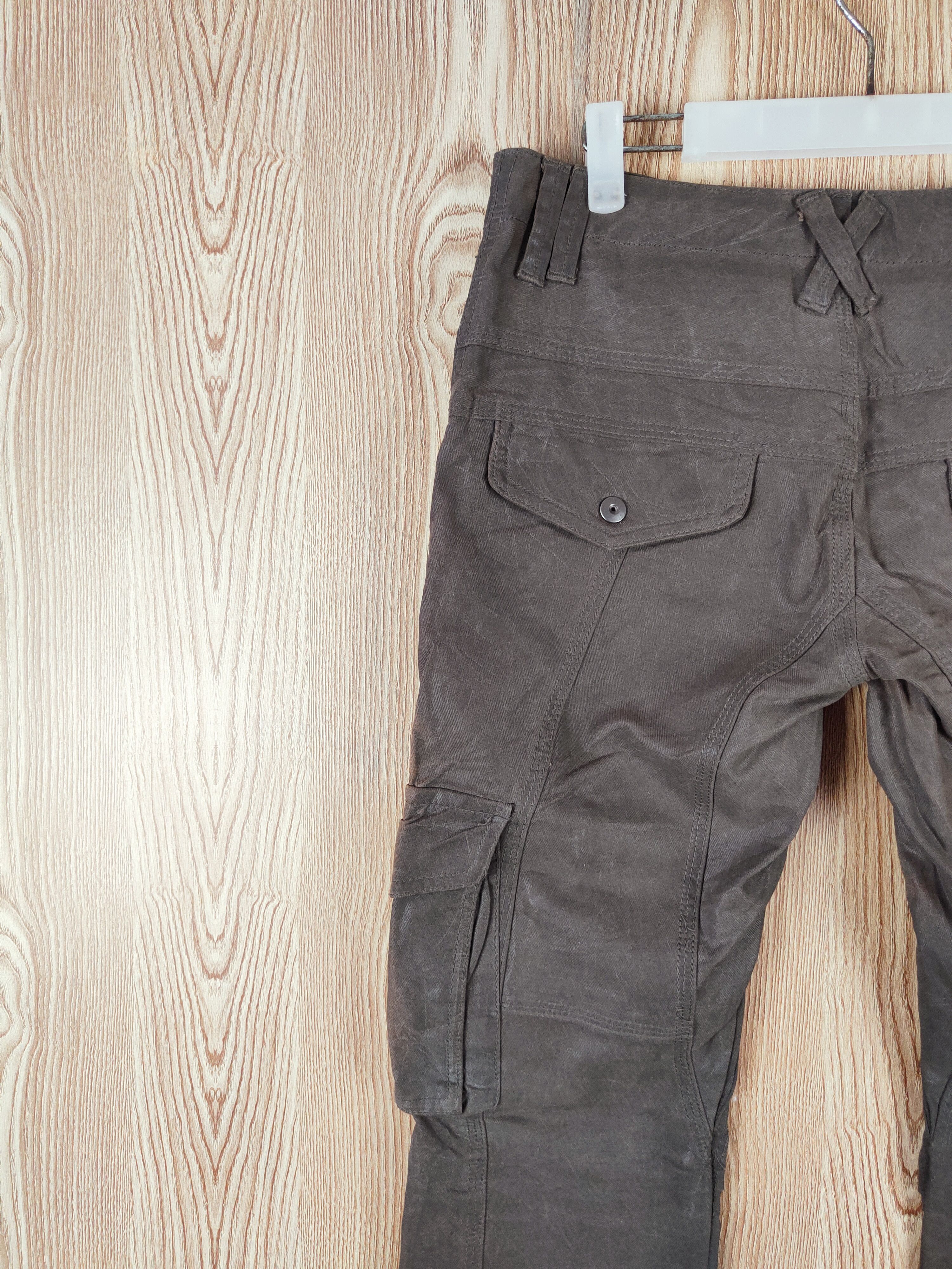 Schlussel D Schlussel Brown Multipocket Tactical Cargo Pants #W211 Size US 30 / EU 46 - 8 Thumbnail