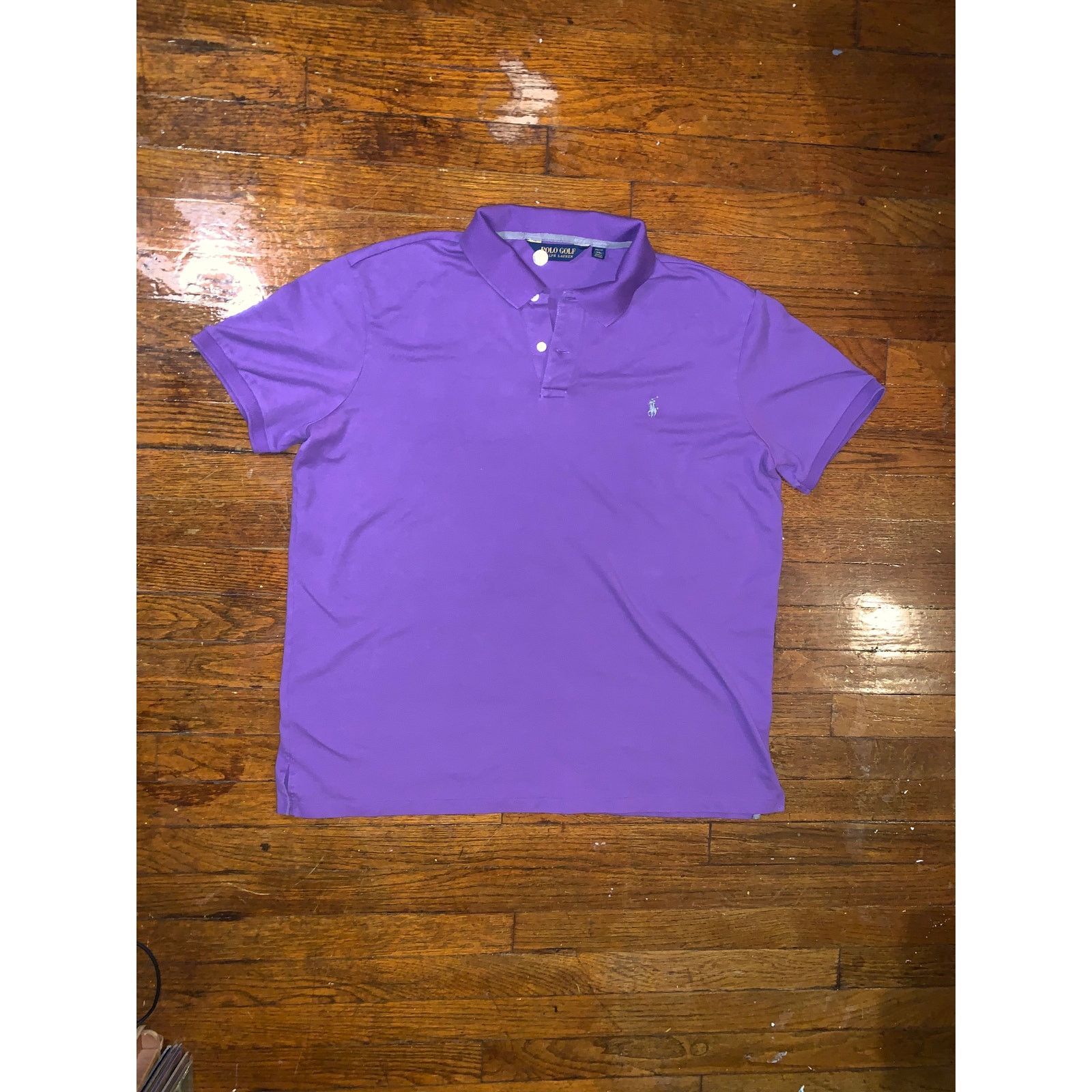 Polo Ralph Lauren Polo Golf Ralph Lauren Purple Polo Shirt Mens XL Pro Fit Size US XL / EU 56 / 4 - 1 Thumbnail